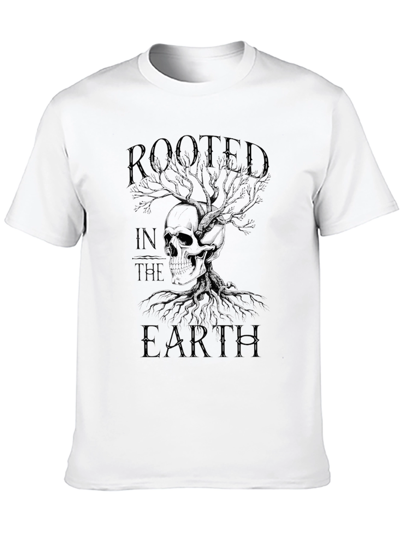 Rooted In The Earth Graphic Print T-Shirt