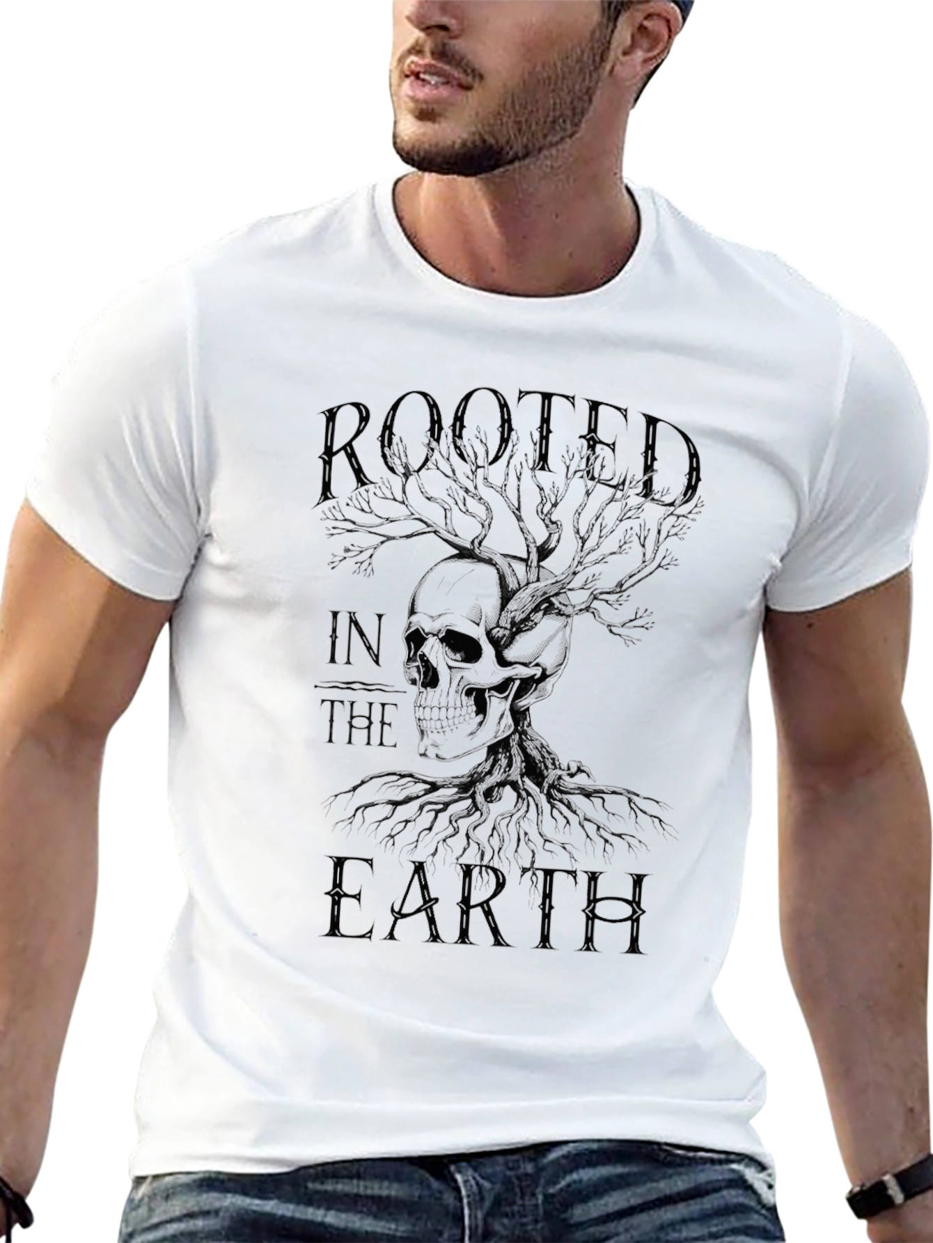 Rooted In The Earth Graphic Print T-Shirt