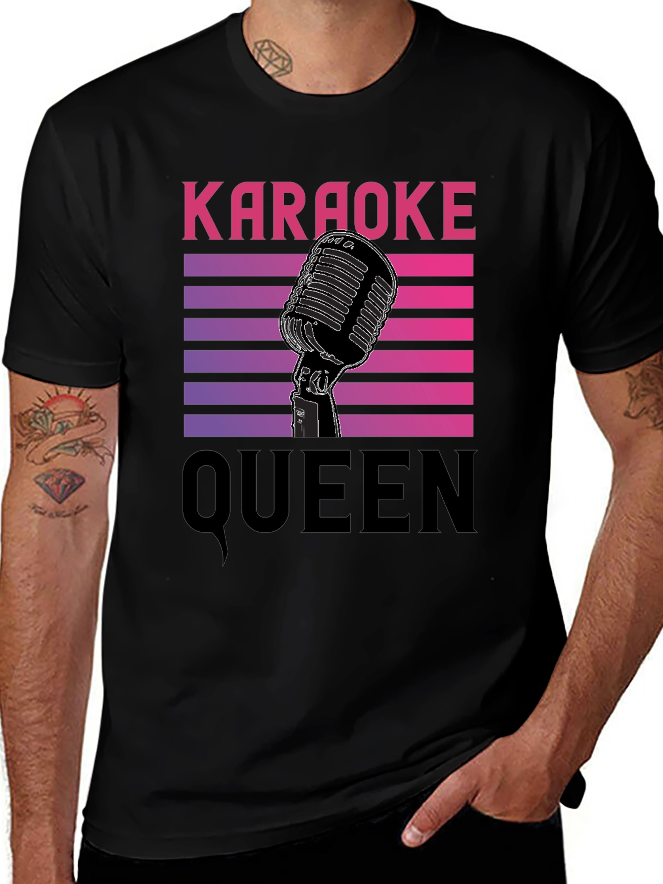 Karaoke Queen Graphic Tee