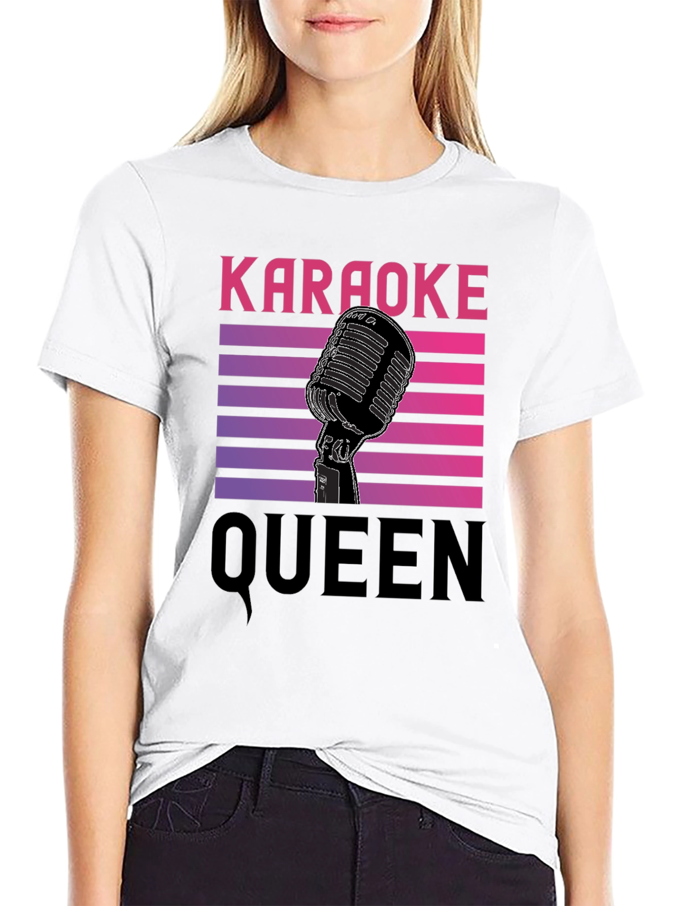 Karaoke Queen Graphic Tee