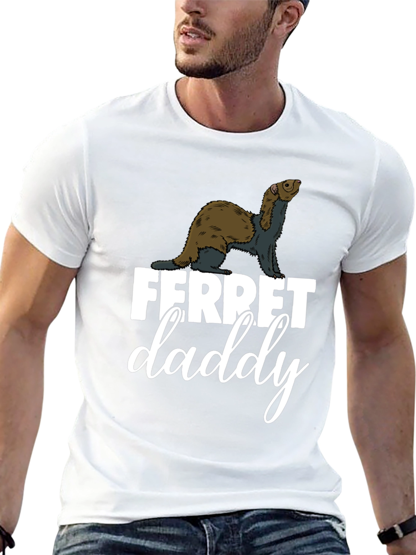 Ferret Daddy Graphic Tee