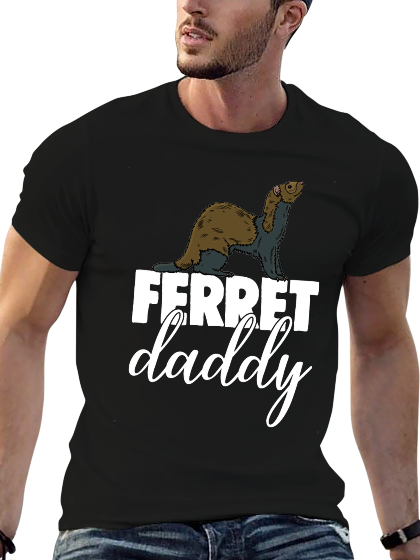 Ferret Daddy Graphic Tee
