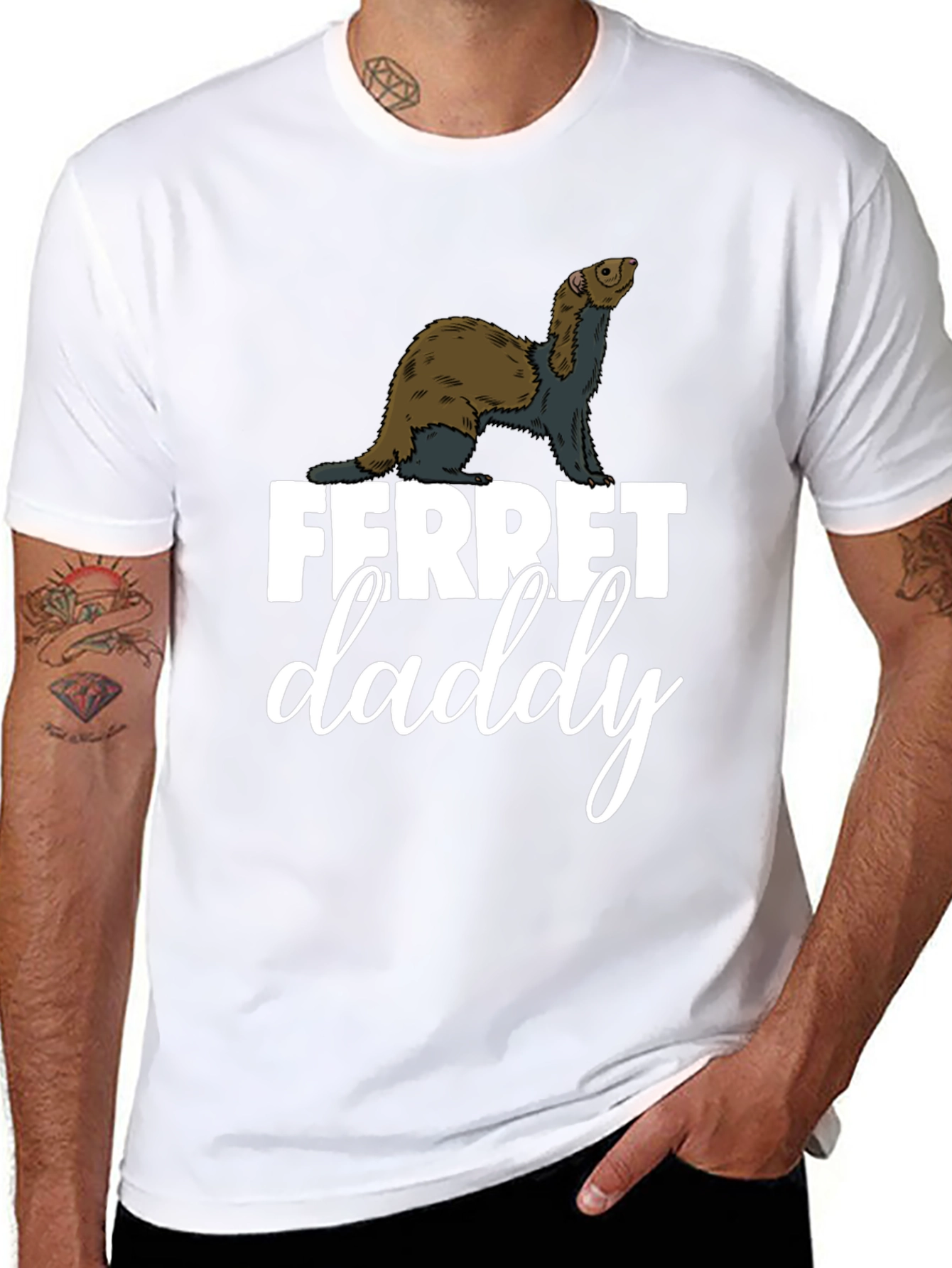 Ferret Daddy Graphic Tee
