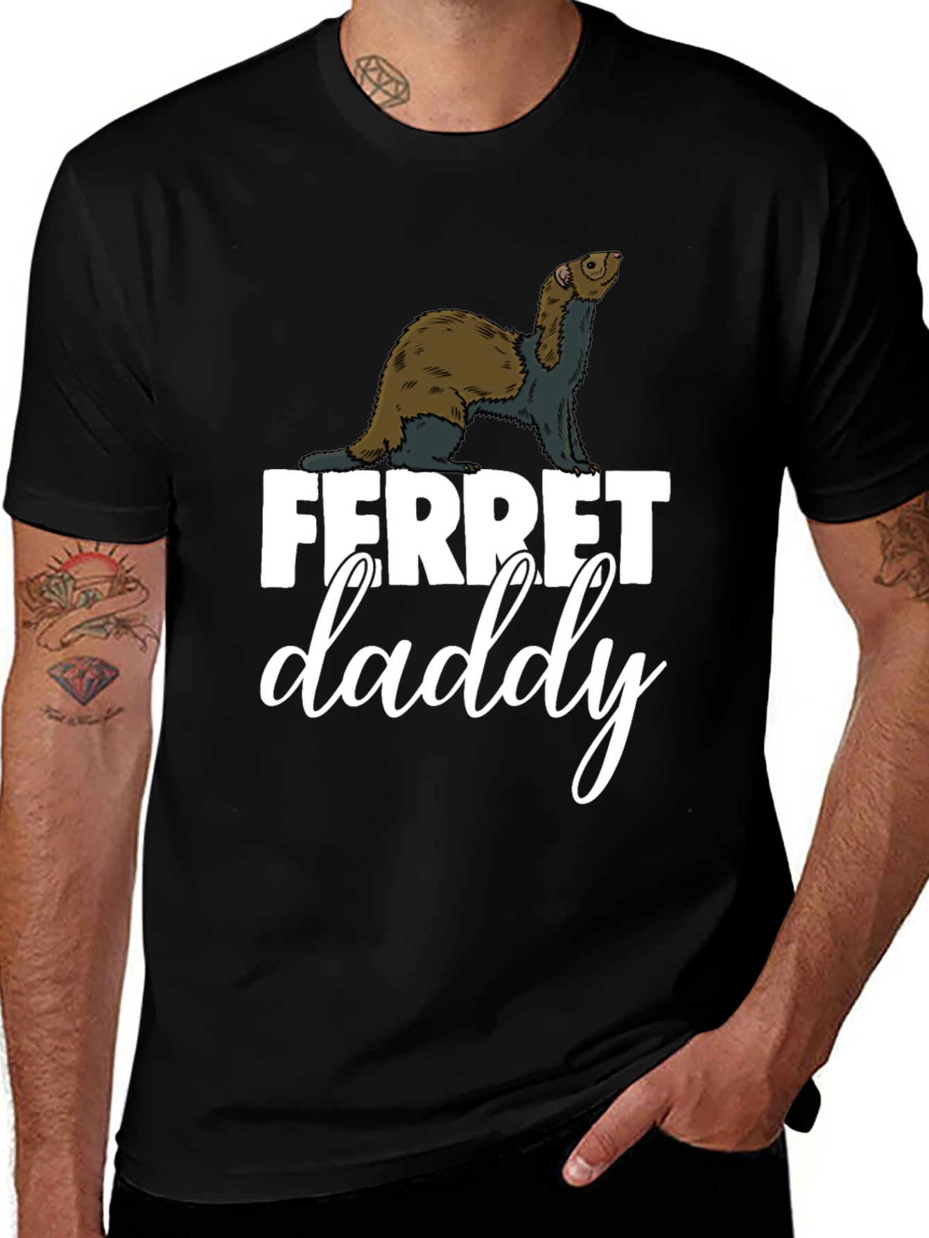Ferret Daddy Graphic Tee