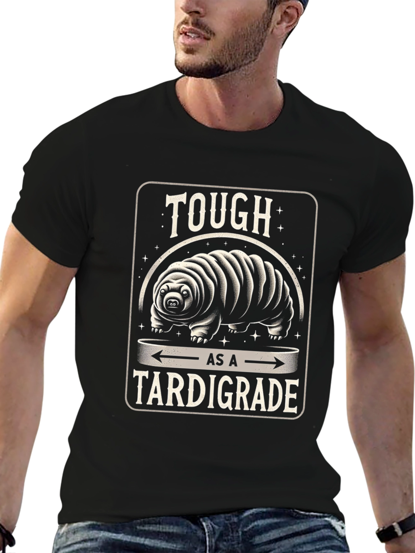 Tough As A Tardigrade Black T-Shirt