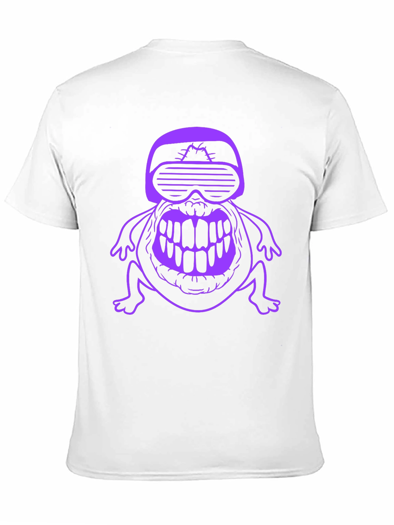 Cyber Frog Graphic Tee - Black