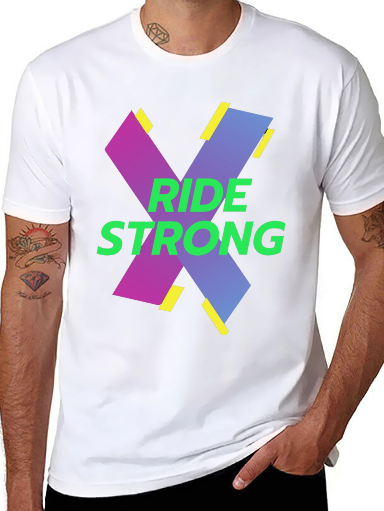 Ride Strong Graphic Tee - Bold Streetwear
