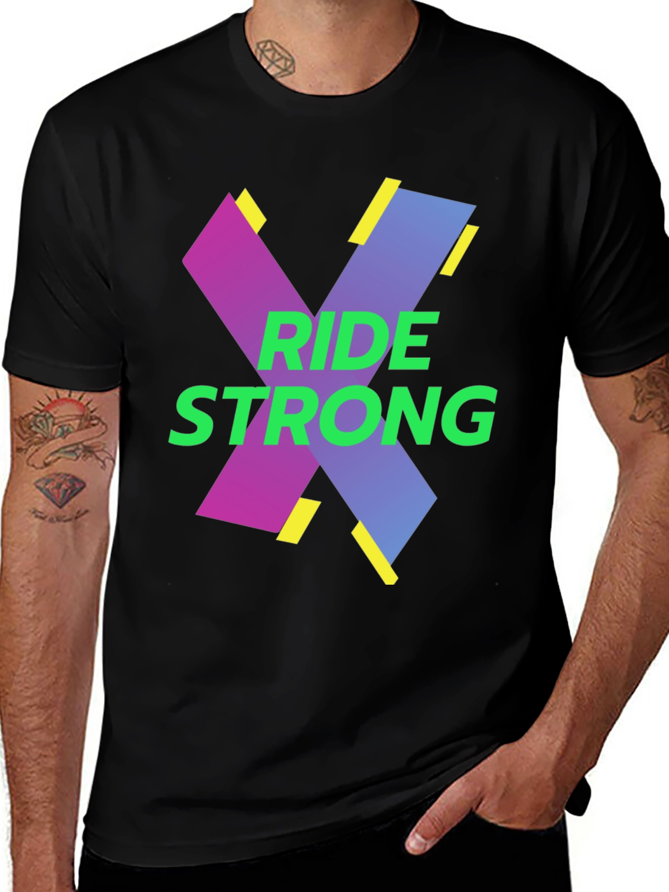 Ride Strong Graphic Tee - Bold Streetwear