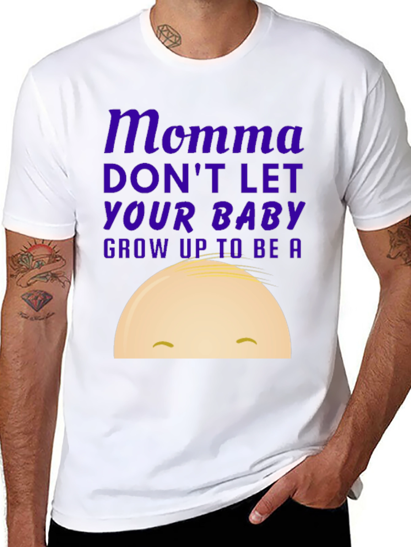 Momma Dont Let Your Baby Graphic Tee