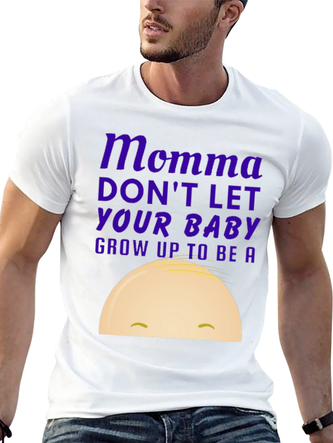 Momma Dont Let Your Baby Graphic Tee