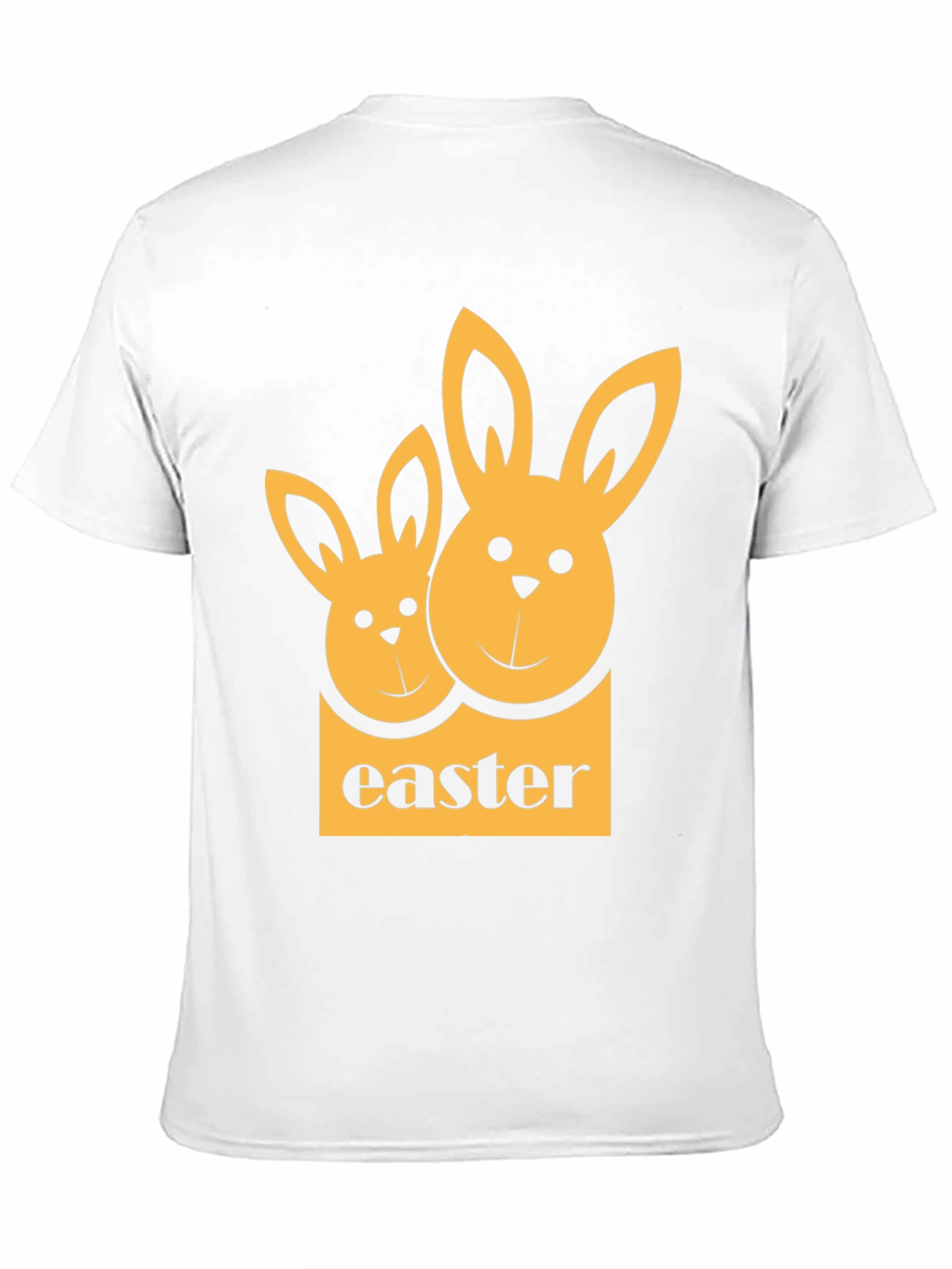 Easter Bunny Black T-Shirt