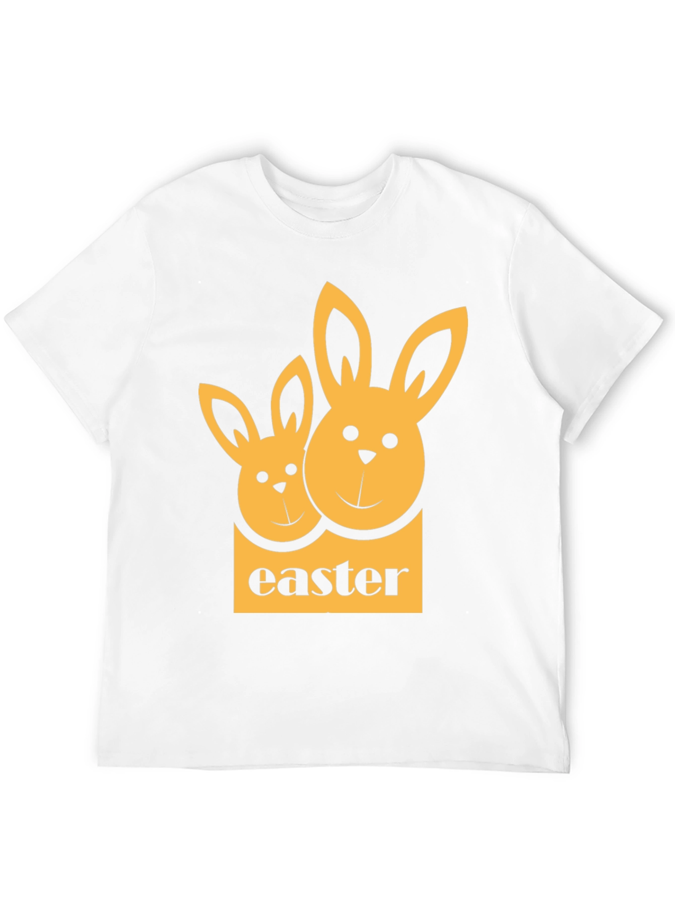 Easter Bunny Black T-Shirt