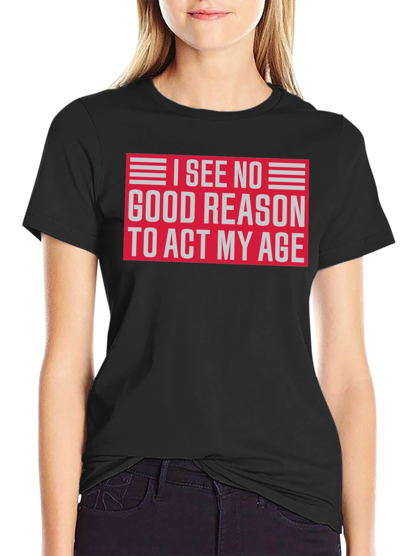 Funny I See No Good Reason Graphic T-Shirt