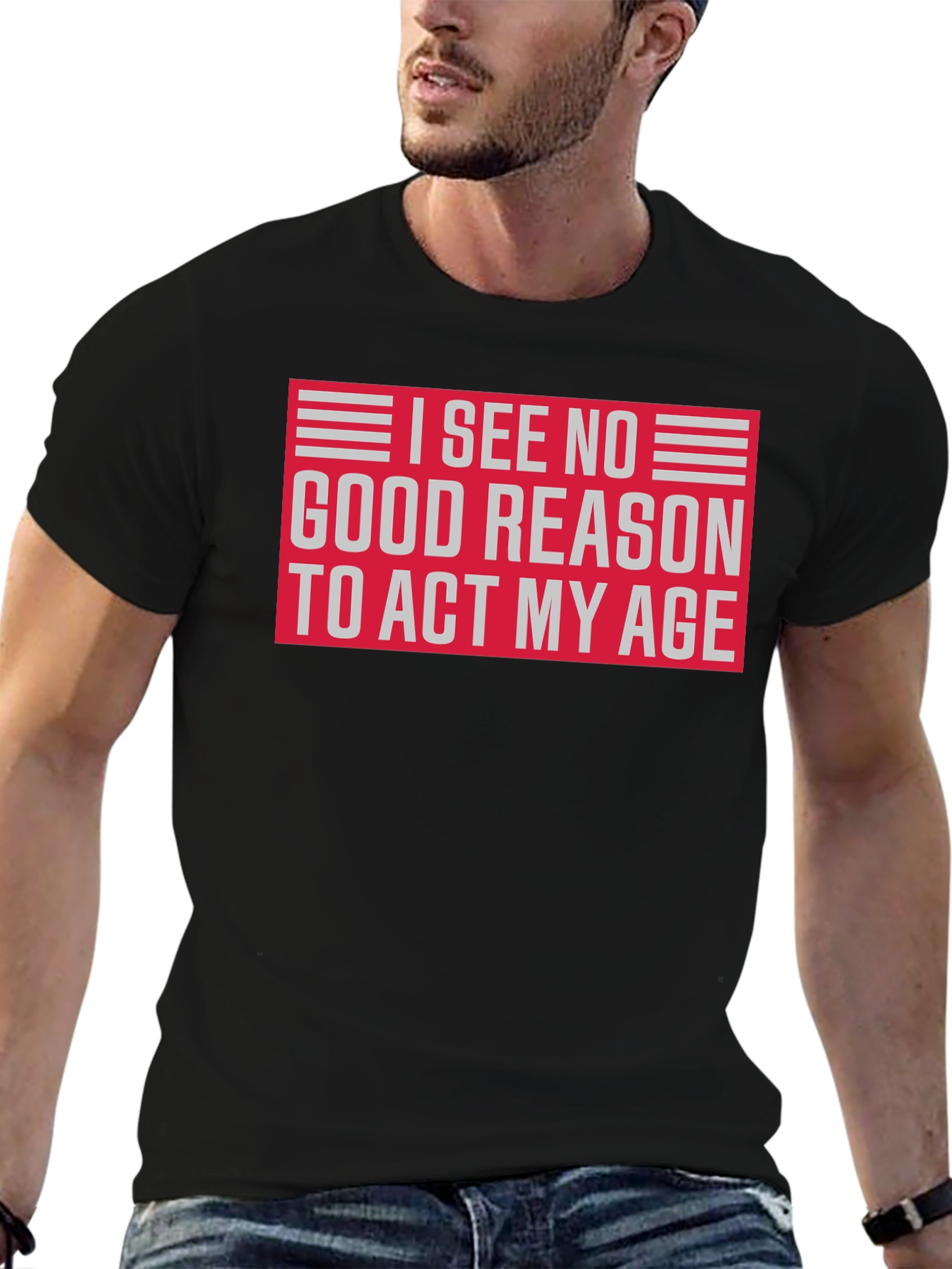 Funny I See No Good Reason Graphic T-Shirt