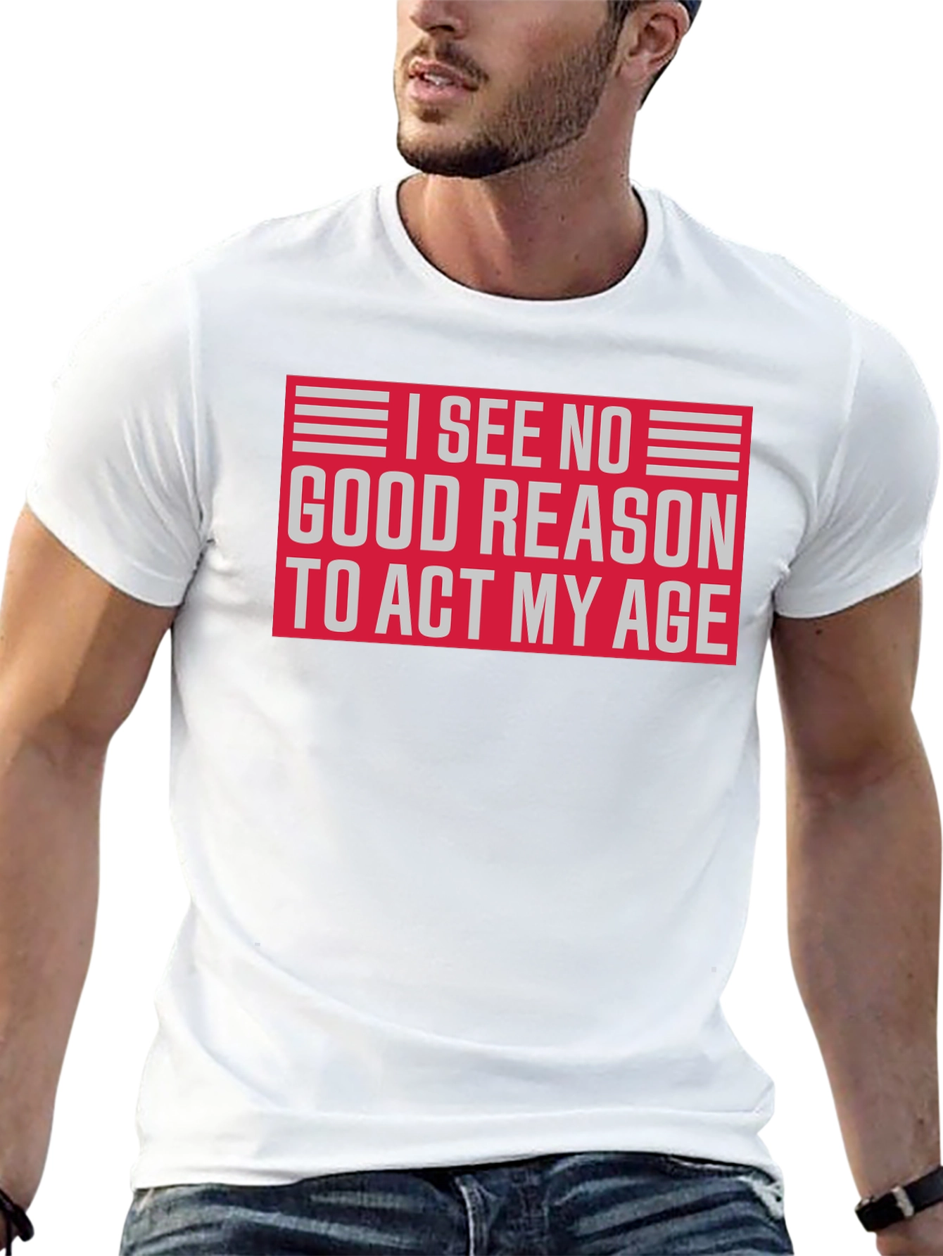 Funny I See No Good Reason Graphic T-Shirt