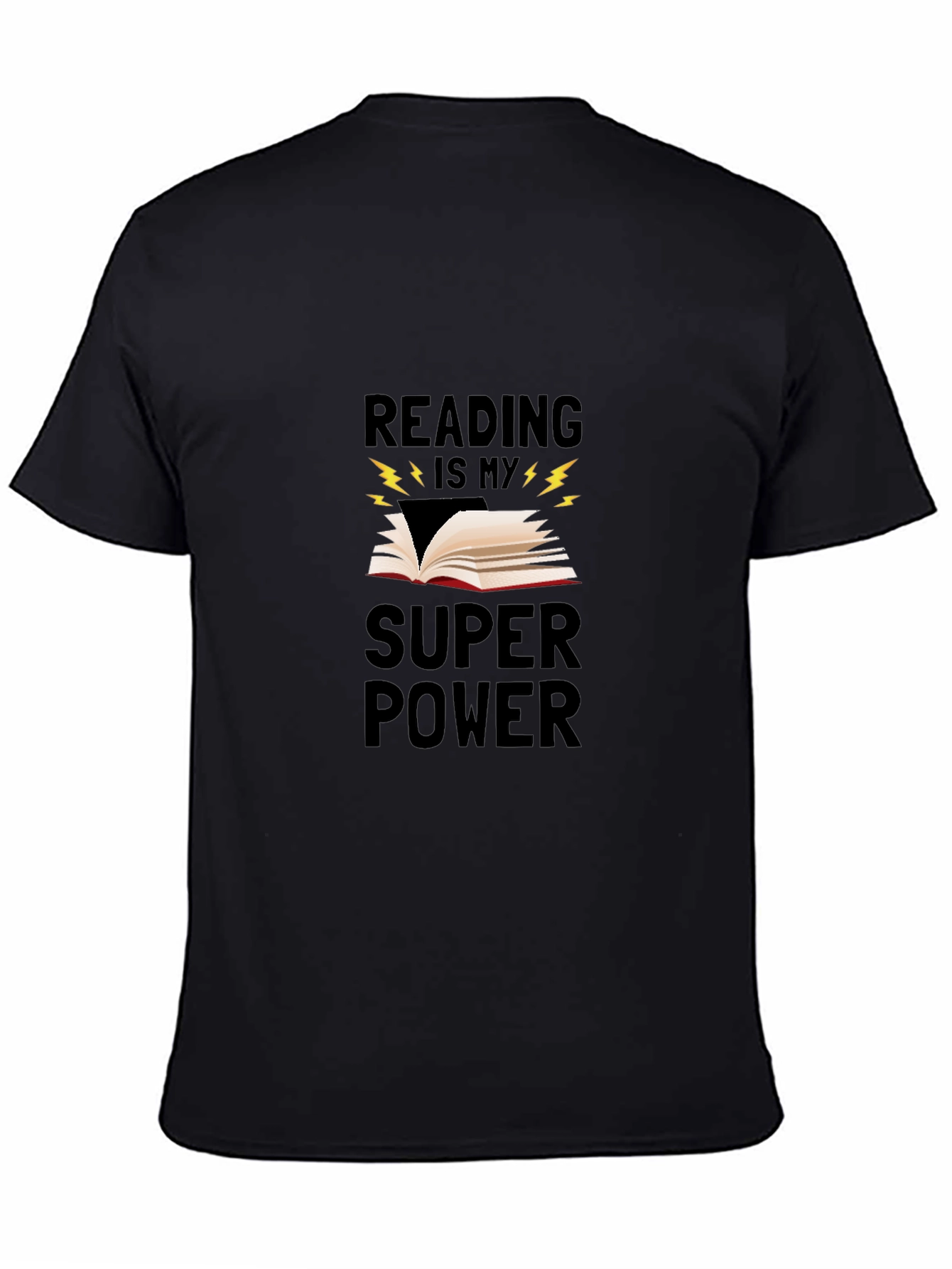 Reading is My Super Power Graphic T-Shirt