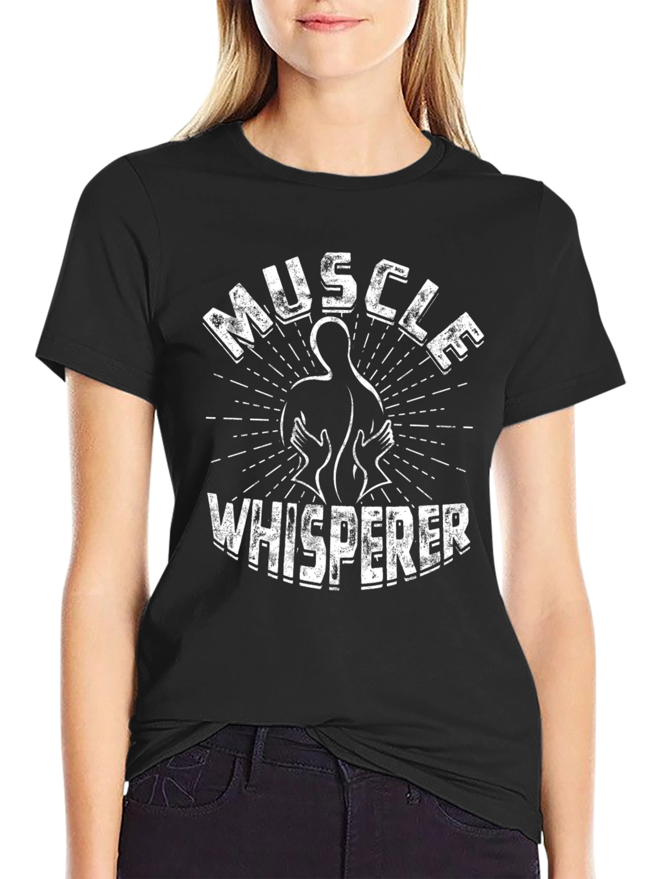 Muscle Whisperer Graphic Tee - Massage Therapist Shirt
