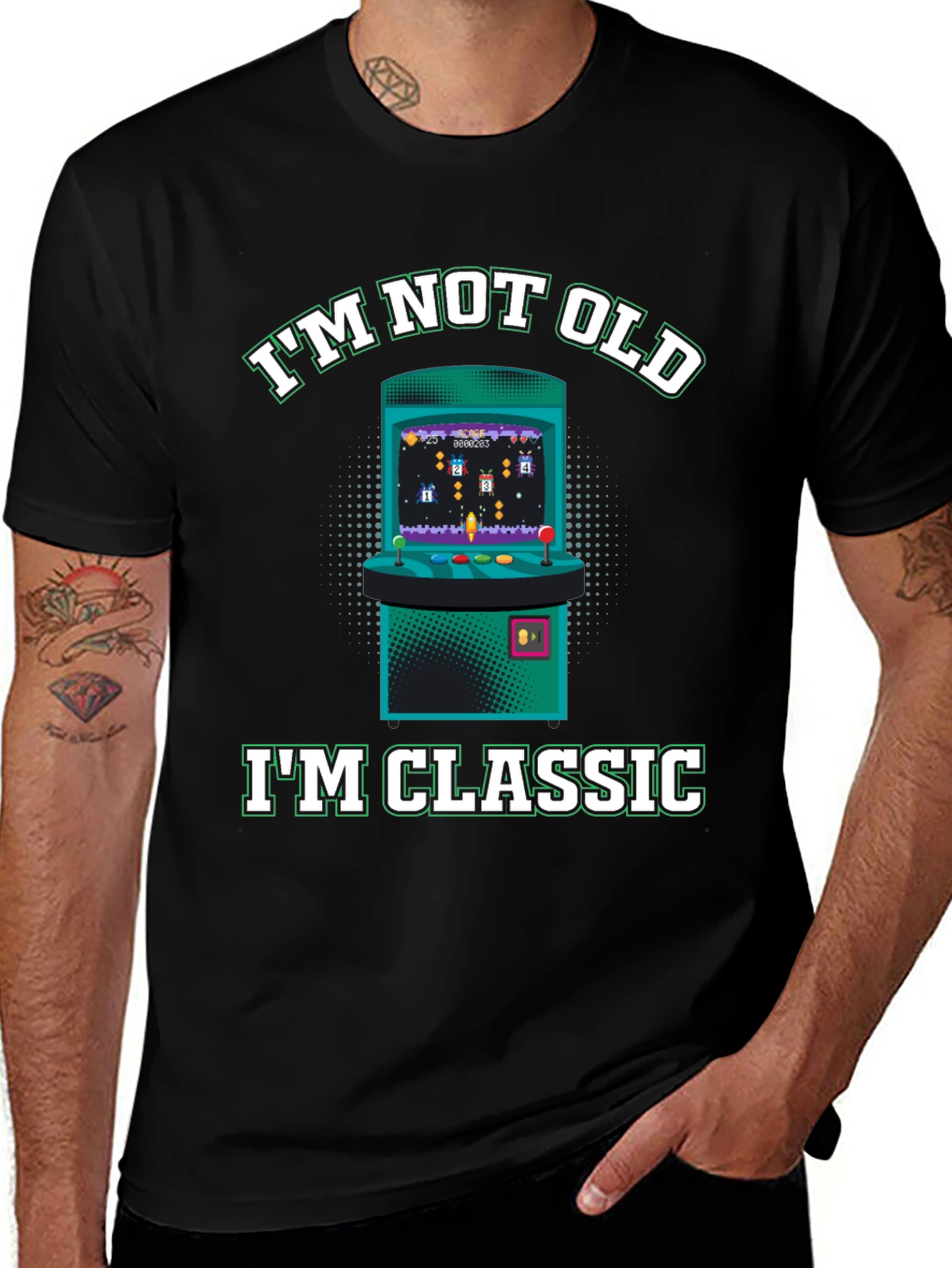 Im Not Old Im Classic Retro Arcade T-Shirt