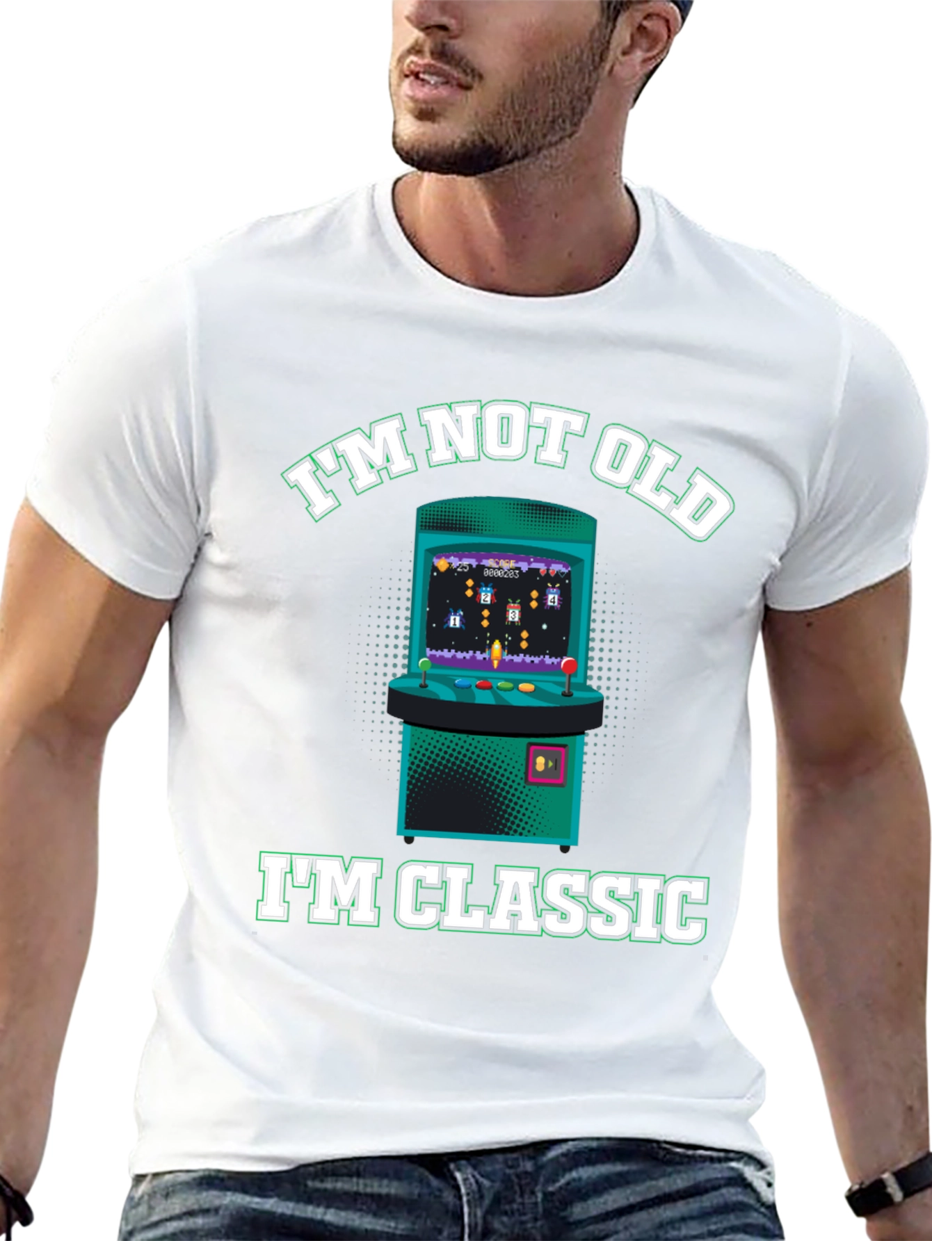 Im Not Old Im Classic Retro Arcade T-Shirt