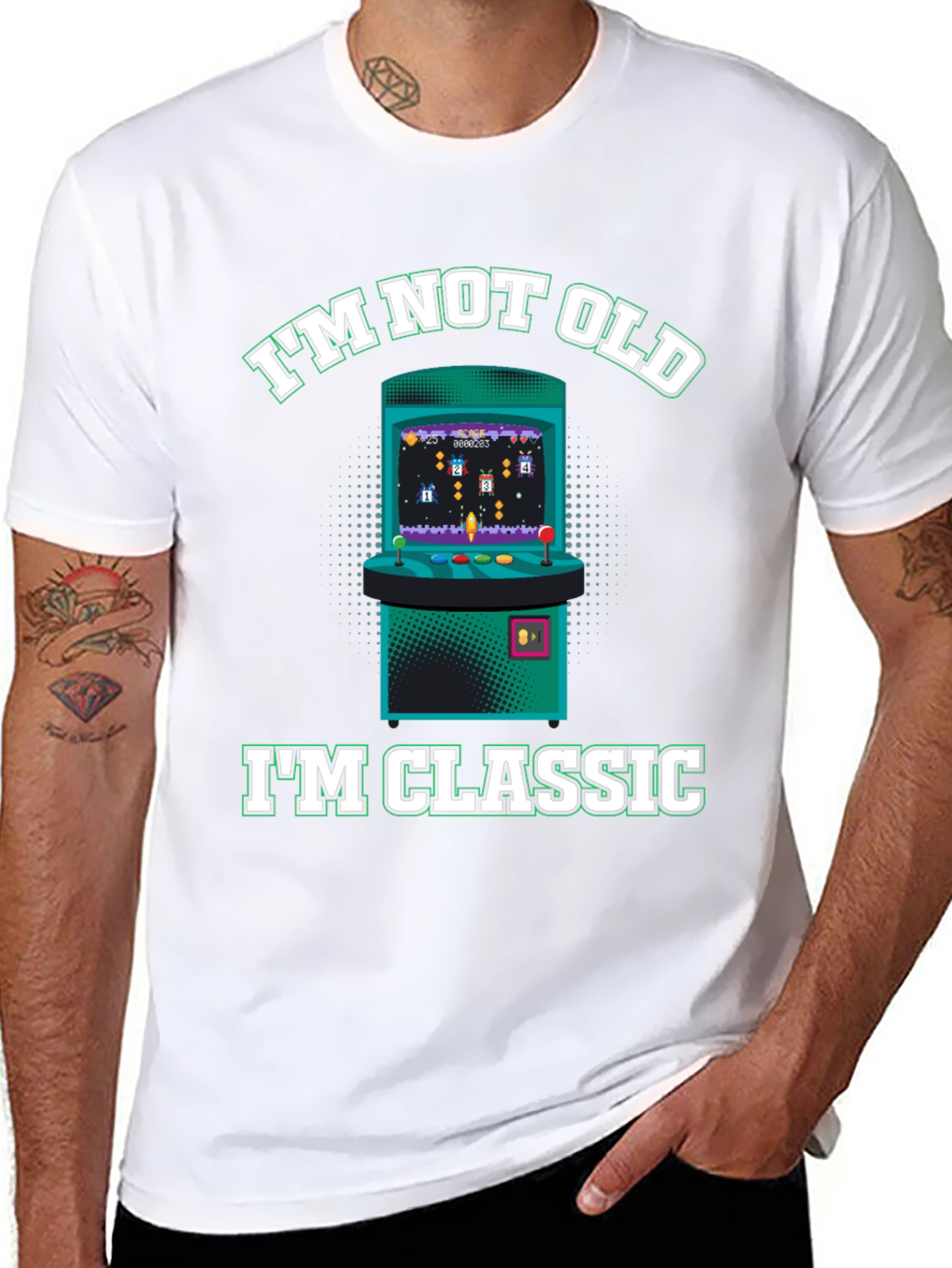 Im Not Old Im Classic Retro Arcade T-Shirt
