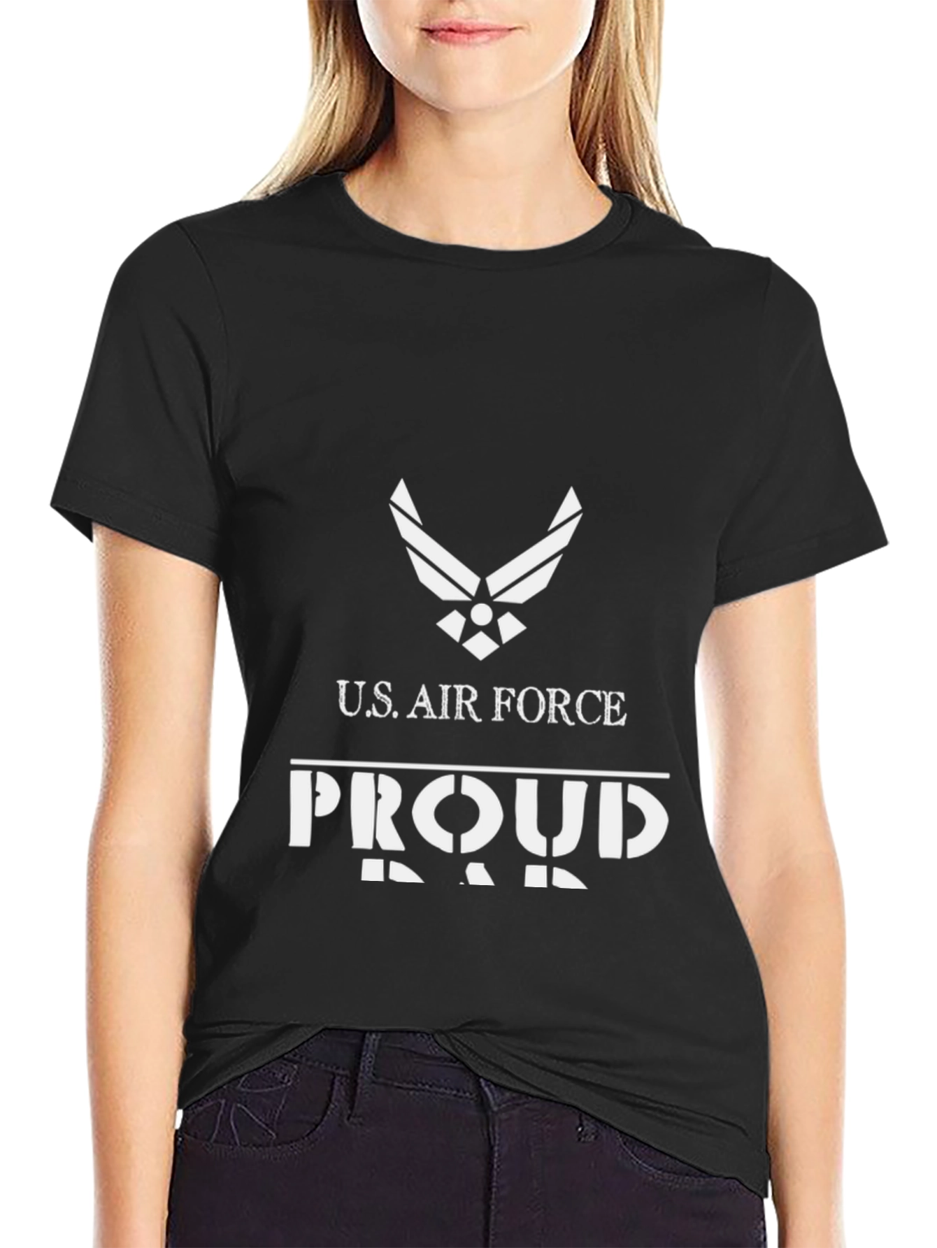 U.S. Air Force Proud Black T-Shirt