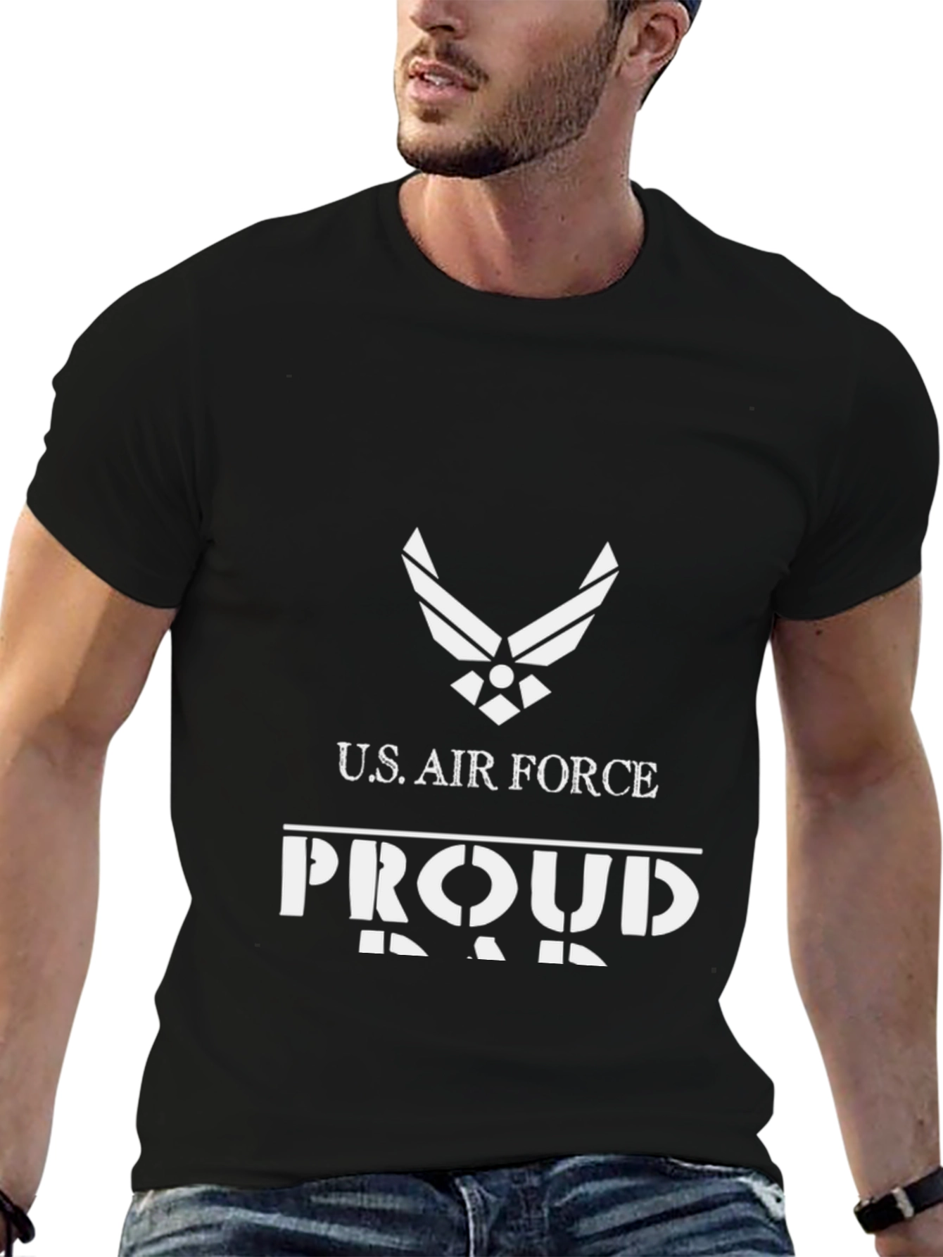 U.S. Air Force Proud Black T-Shirt