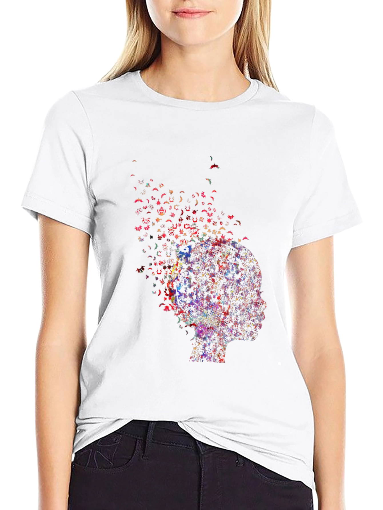Abstract Mind T-Shirt - Unisex Black Tee