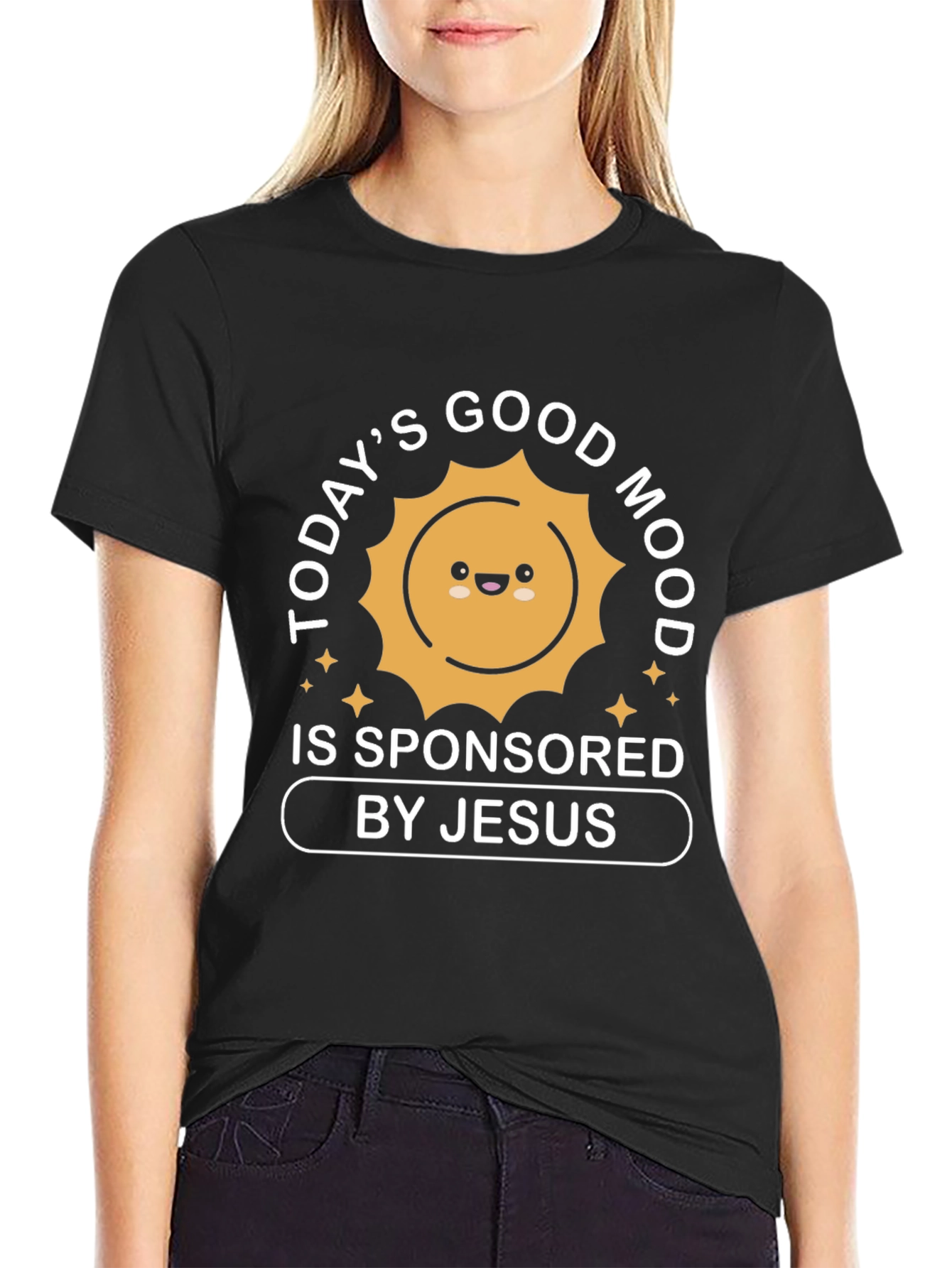 Todays Good Mood Sponsored by Jesus T-Shirt