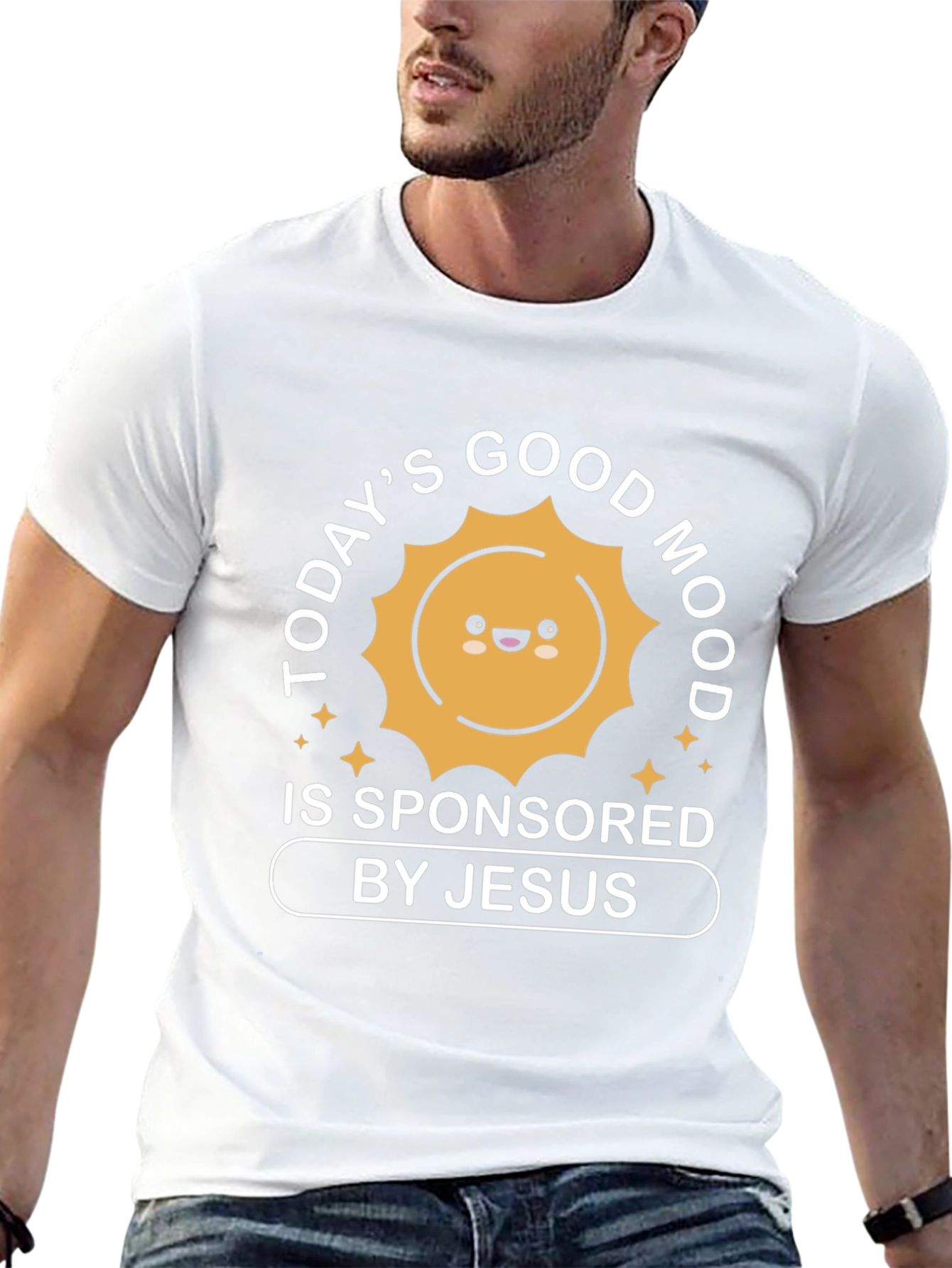 Todays Good Mood Sponsored by Jesus T-Shirt