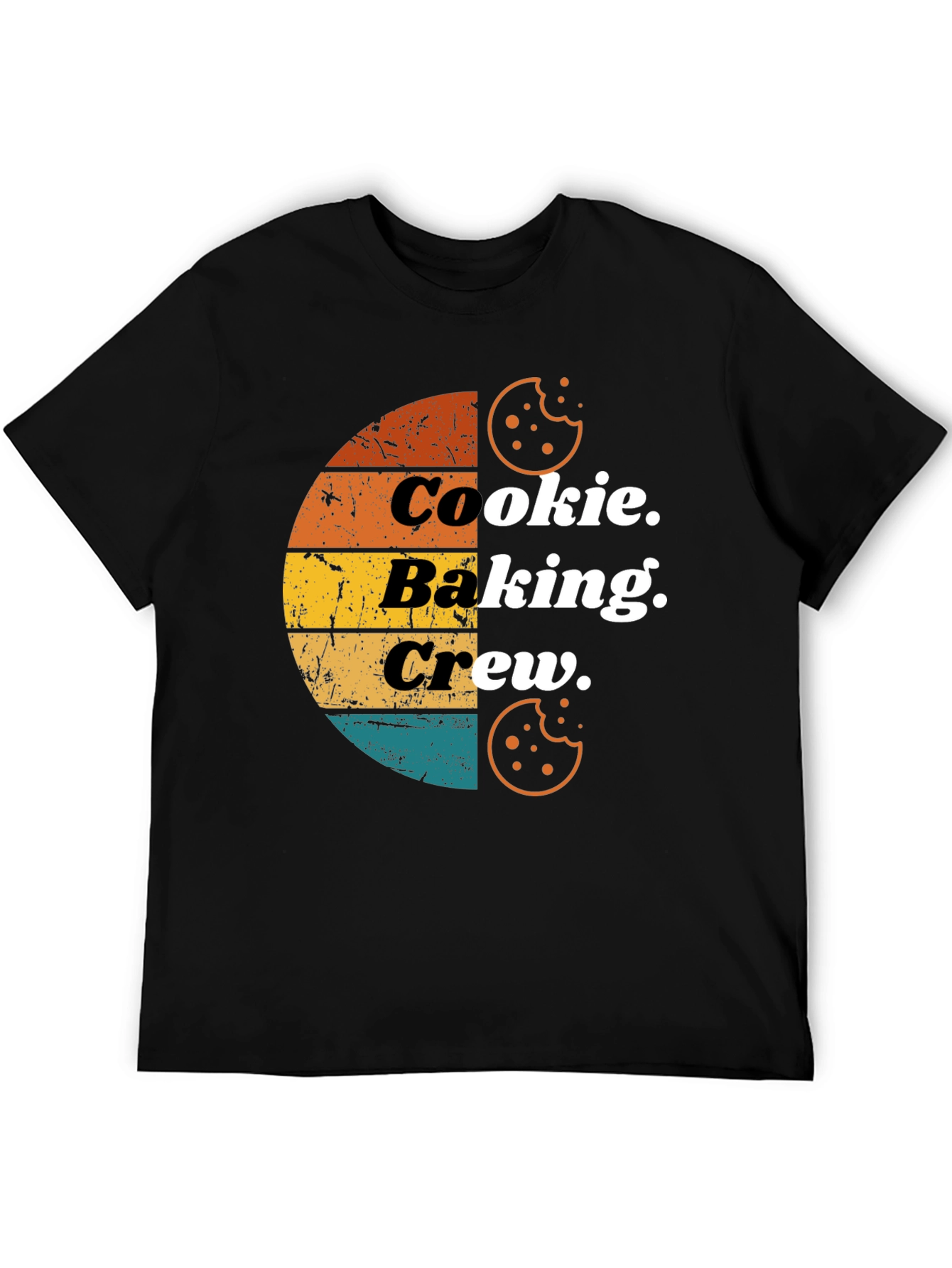 Cookie Baking Crew T-Shirt - Retro Design