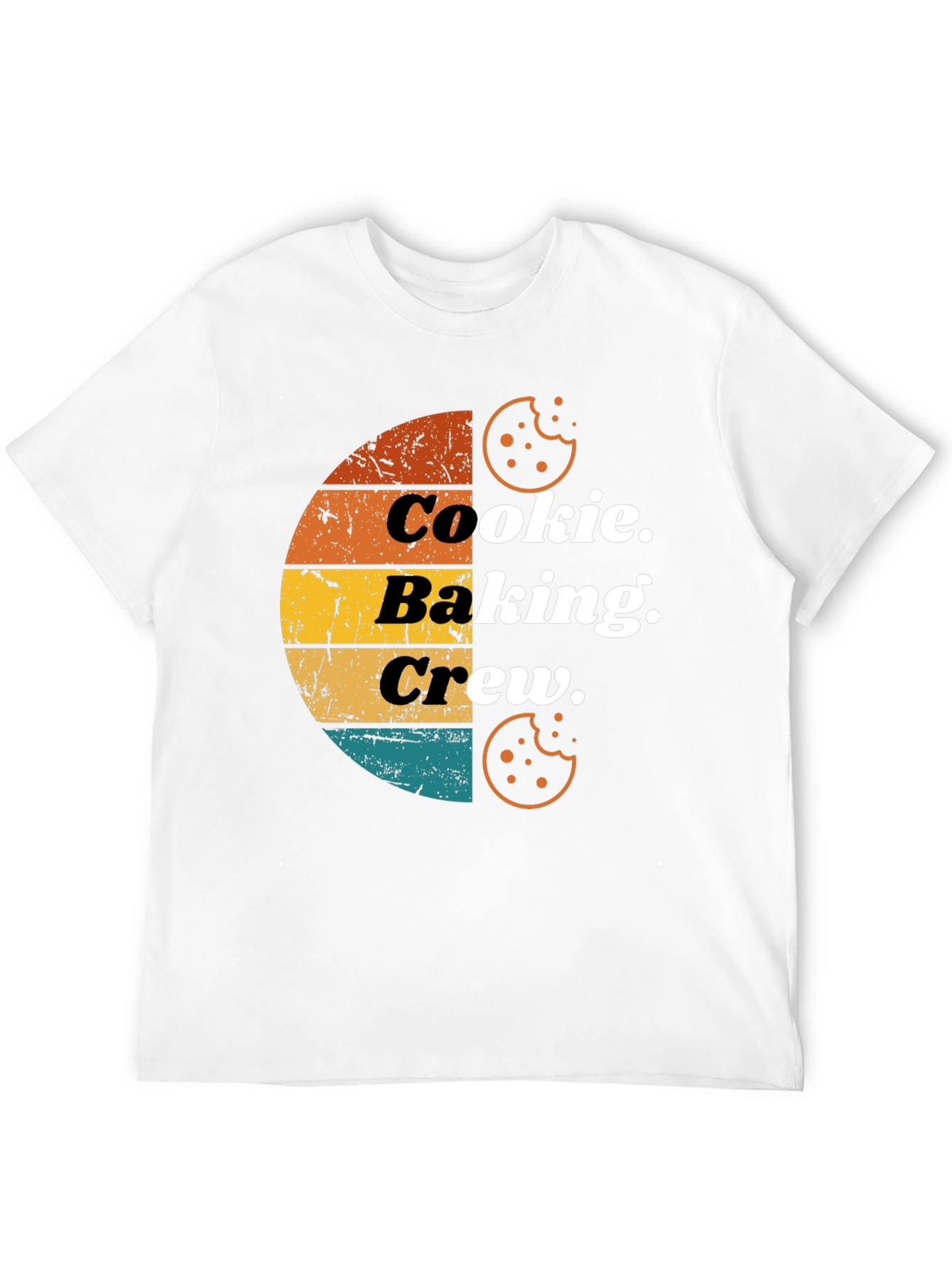 Cookie Baking Crew T-Shirt - Retro Design