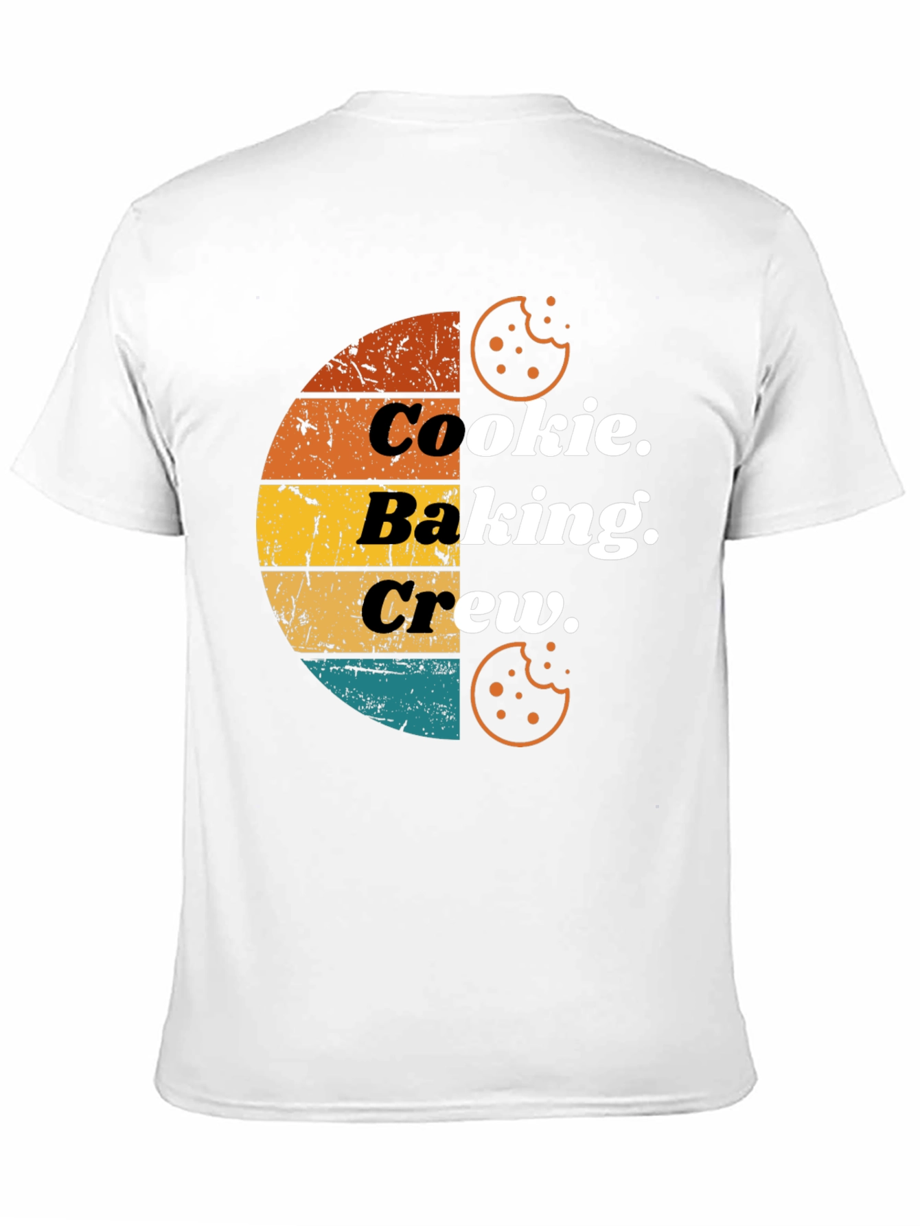 Cookie Baking Crew T-Shirt - Retro Design