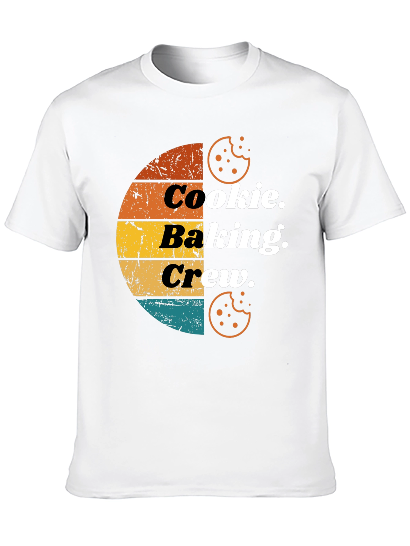 Cookie Baking Crew T-Shirt - Retro Design