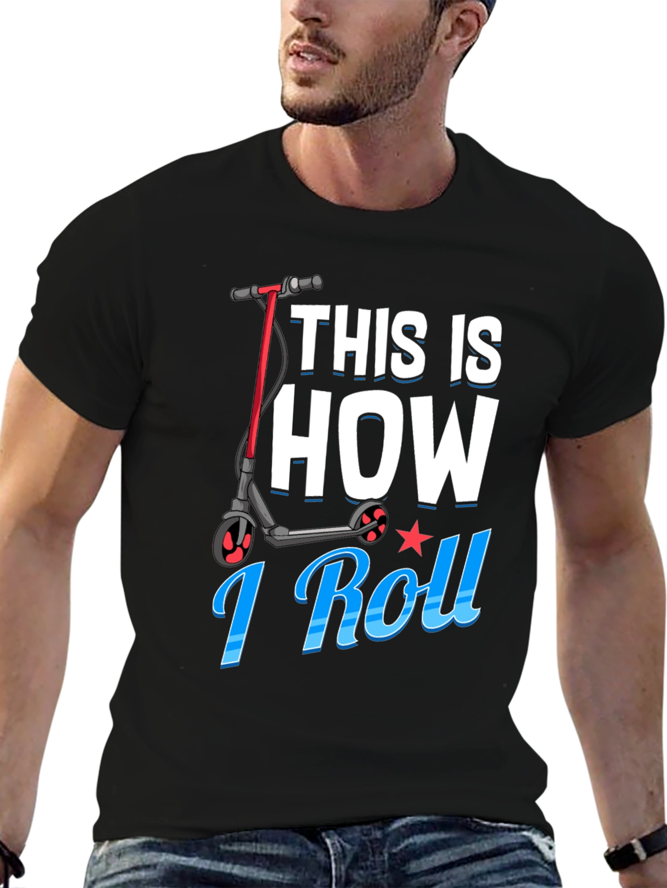 This Is How I Roll Scooter T-Shirt