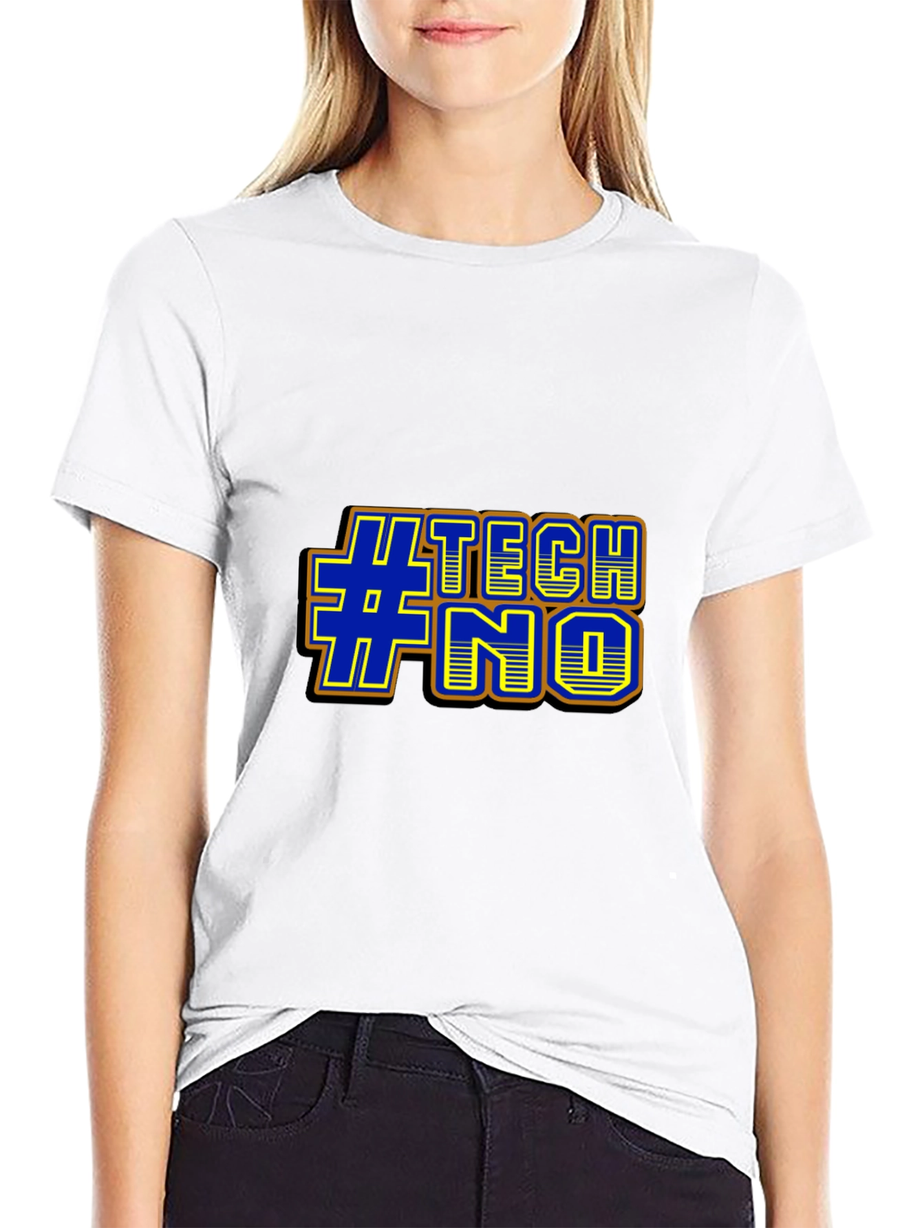 #TECHNO Graphic Tee - Bold Design Comfortable Fit