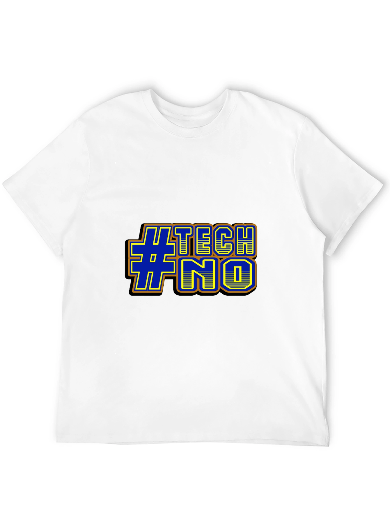 #TECHNO Graphic Tee - Bold Design Comfortable Fit