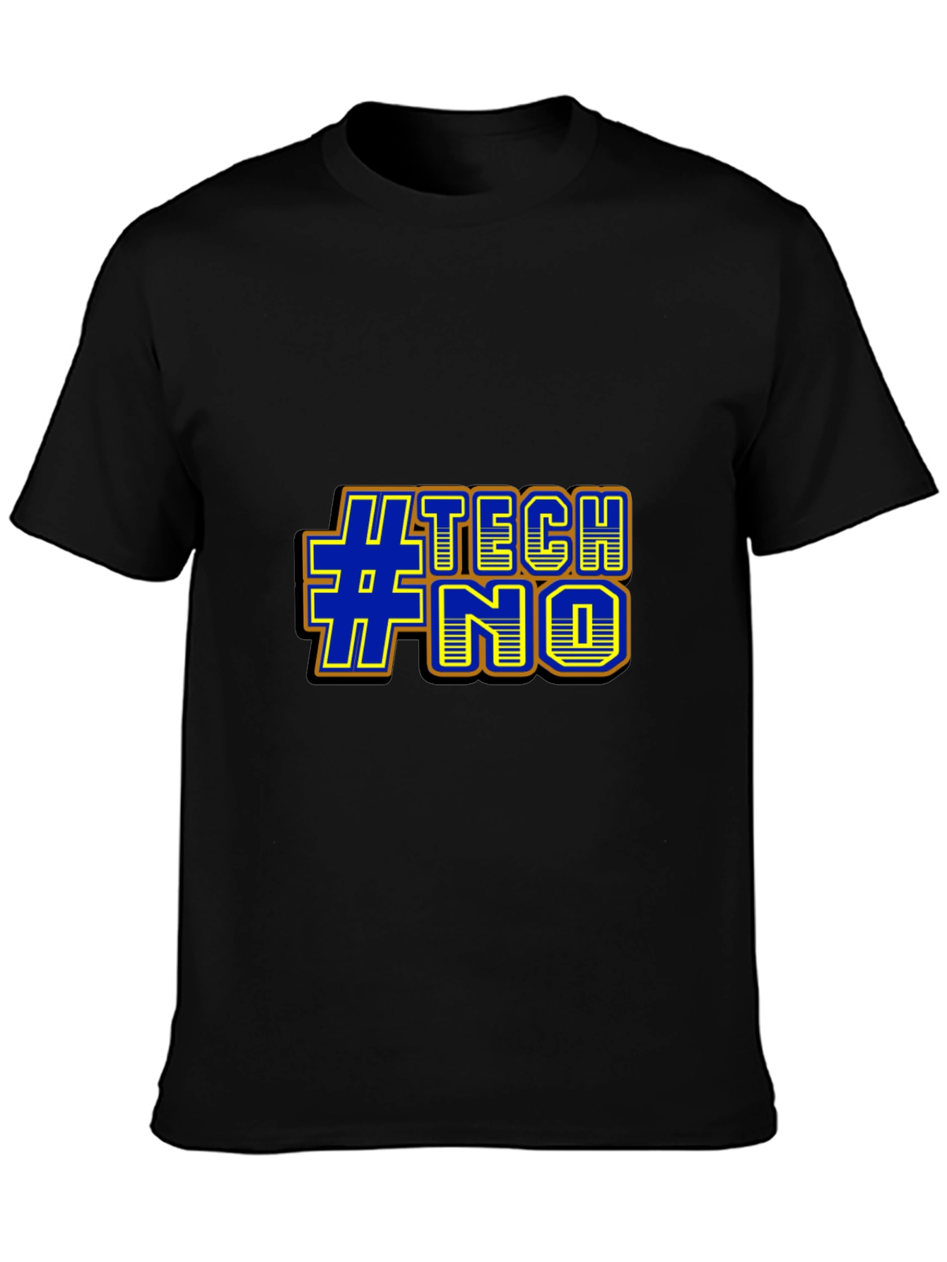 #TECHNO Graphic Tee - Bold Design Comfortable Fit