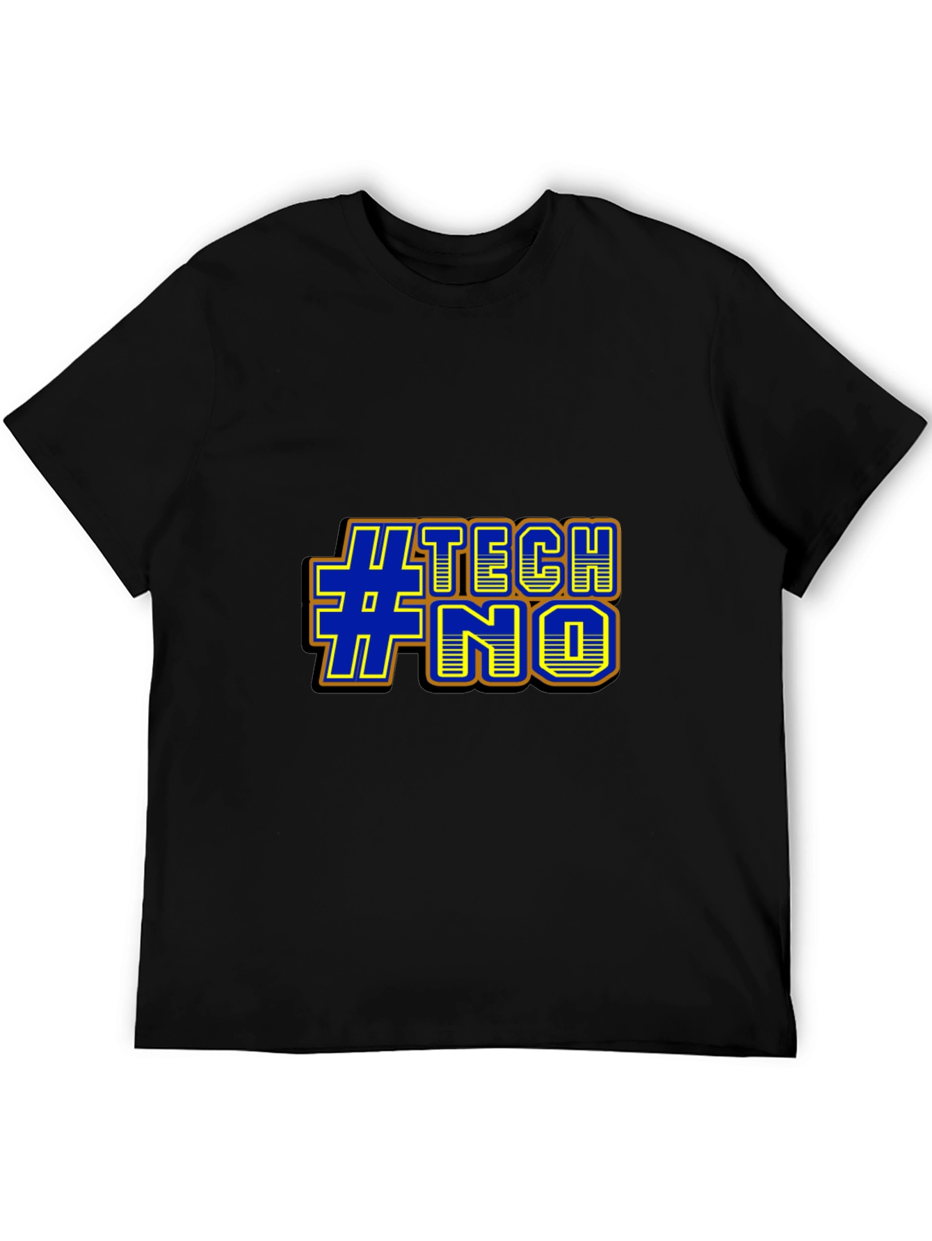 #TECHNO Graphic Tee - Bold Design Comfortable Fit
