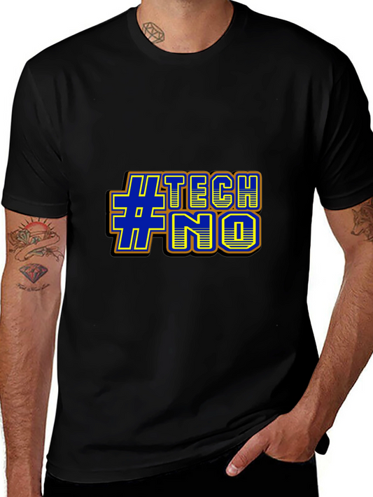 #TECHNO Graphic Tee - Bold Design Comfortable Fit
