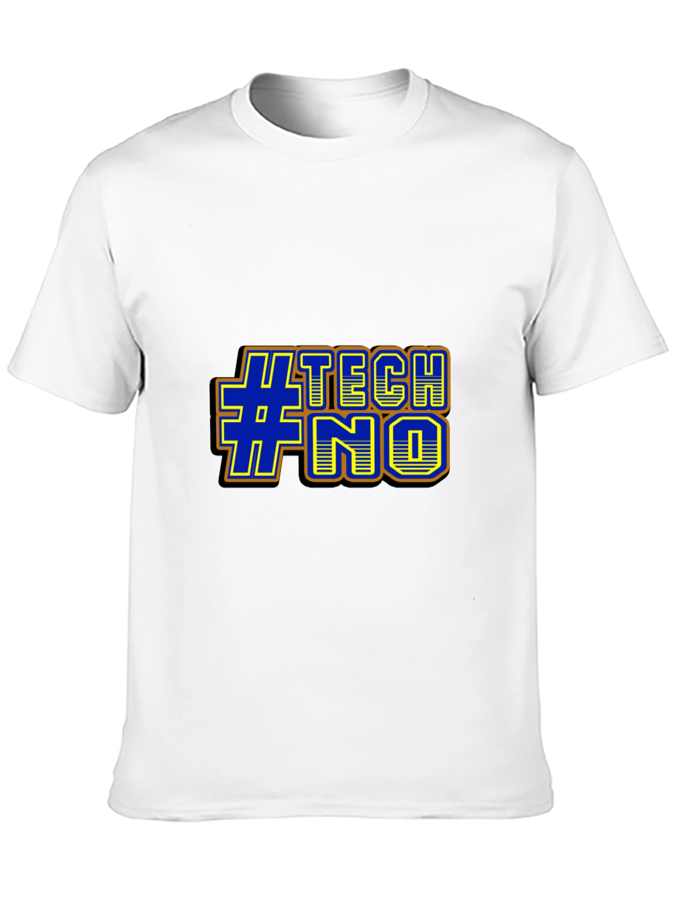 #TECHNO Graphic Tee - Bold Design Comfortable Fit