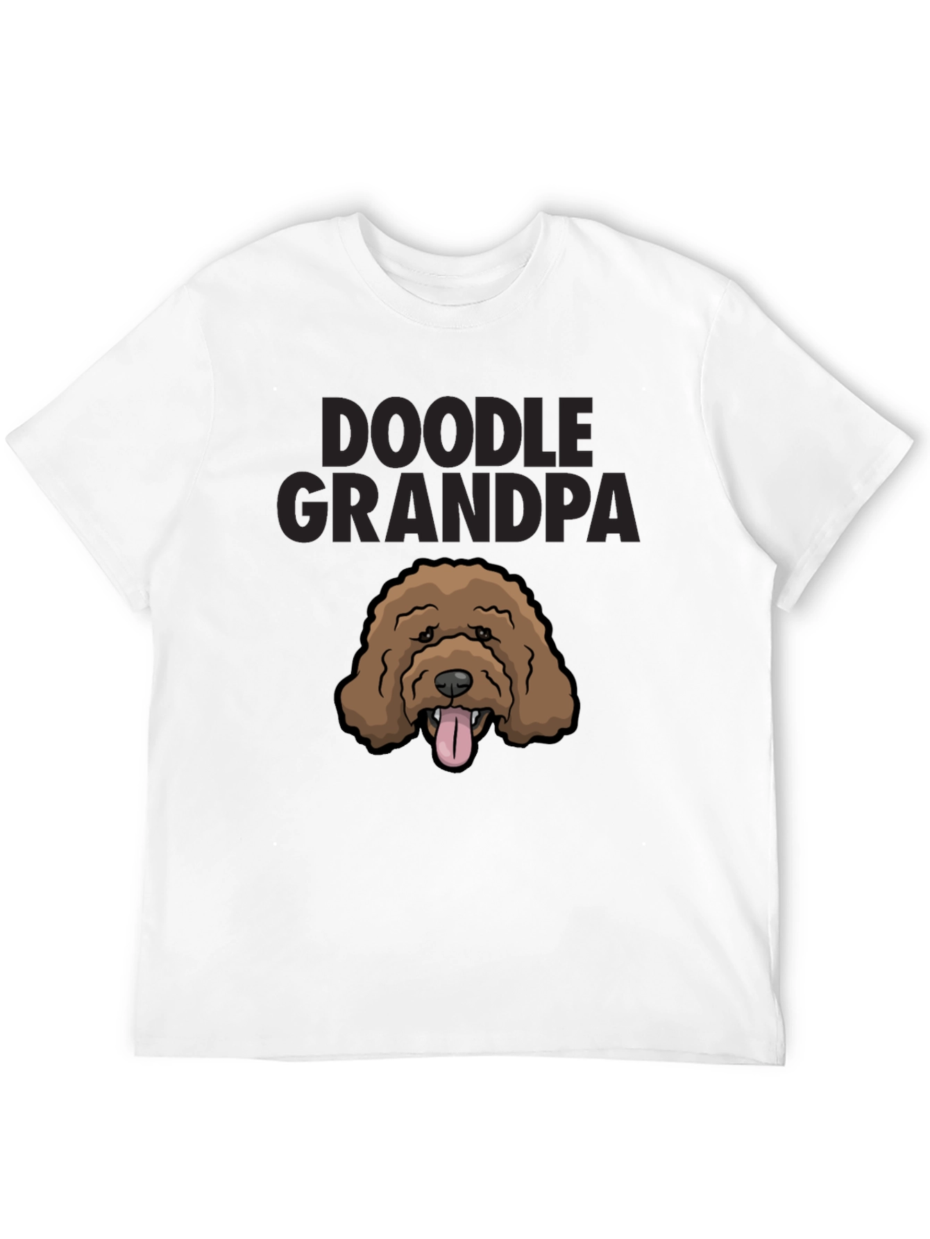 Doodle Grandpa T-Shirt - Cute Dog Lover Tee