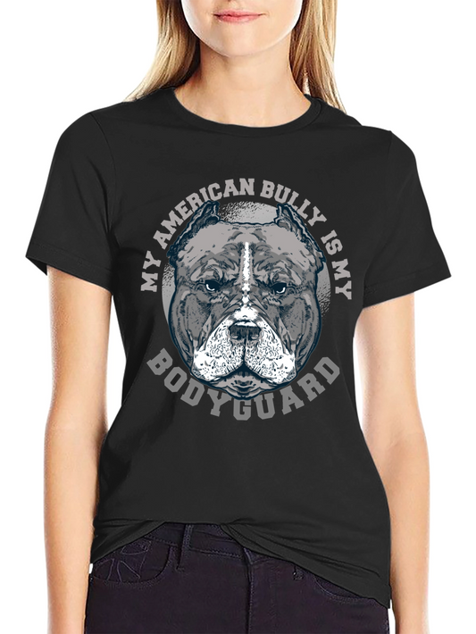 American Bully Bodyguard Graphic Tee - Black