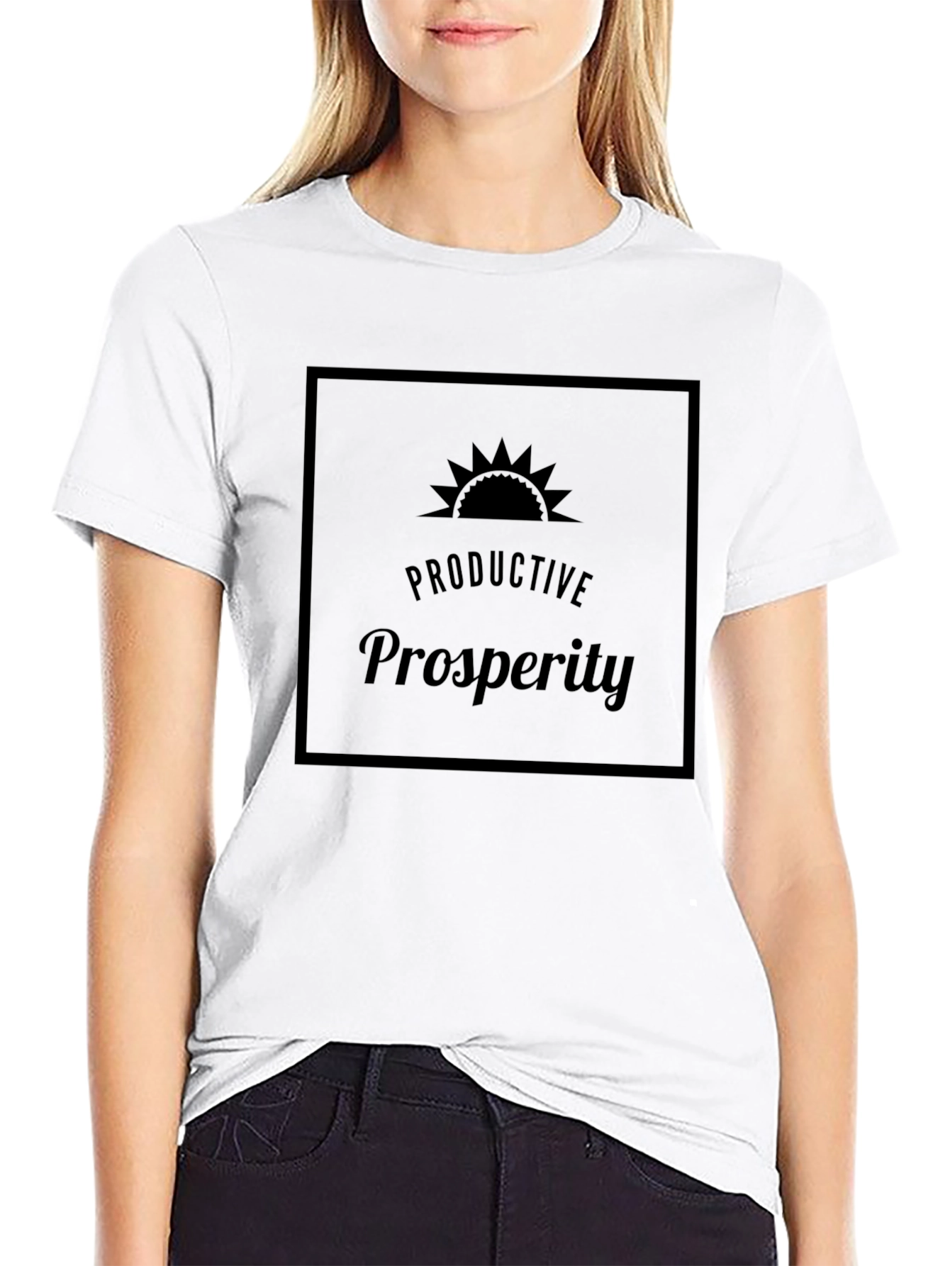 Productive Prosperity Graphic Tee