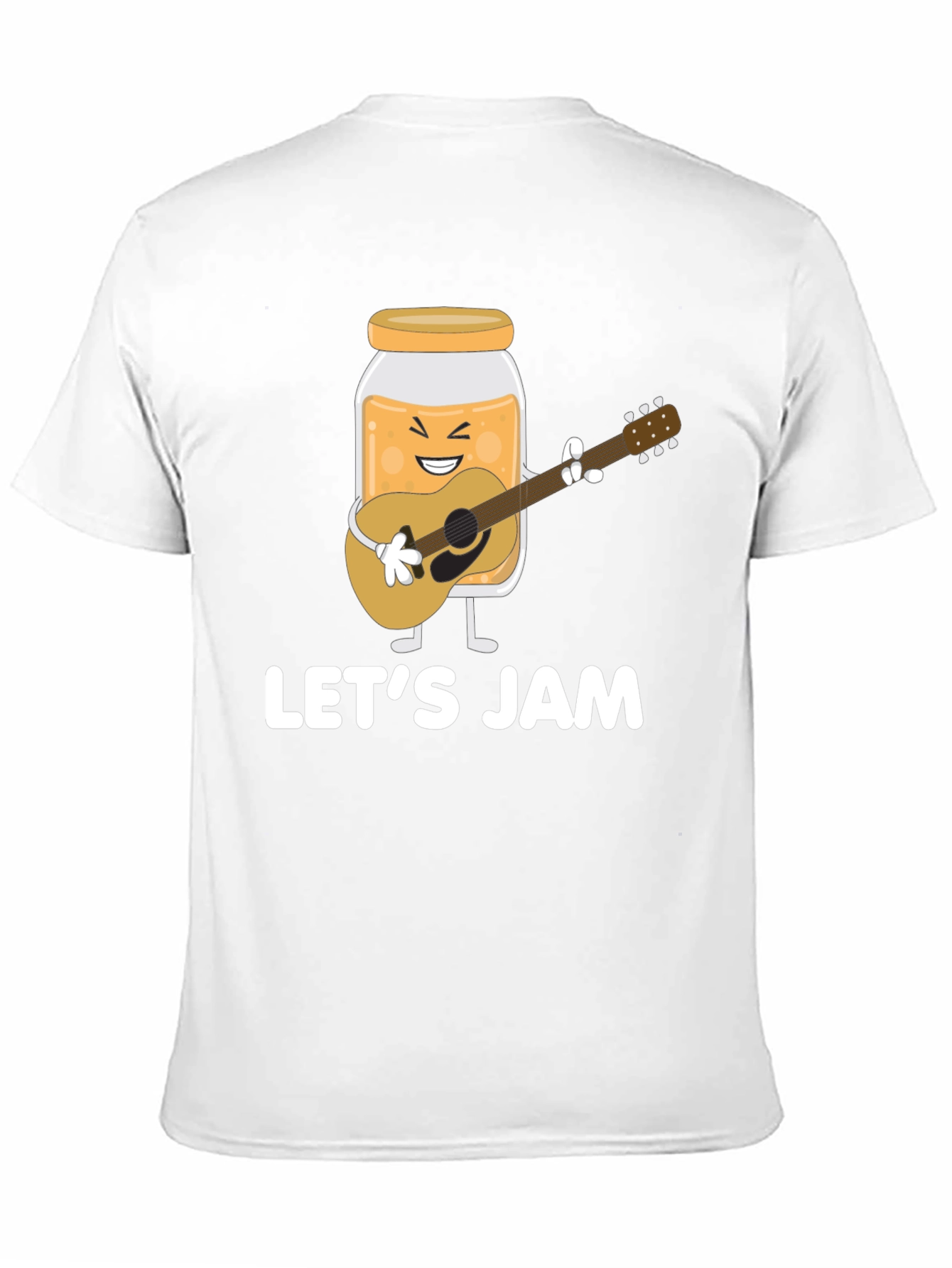 Lets Jam Graphic Tee - Black Cotton T-Shirt