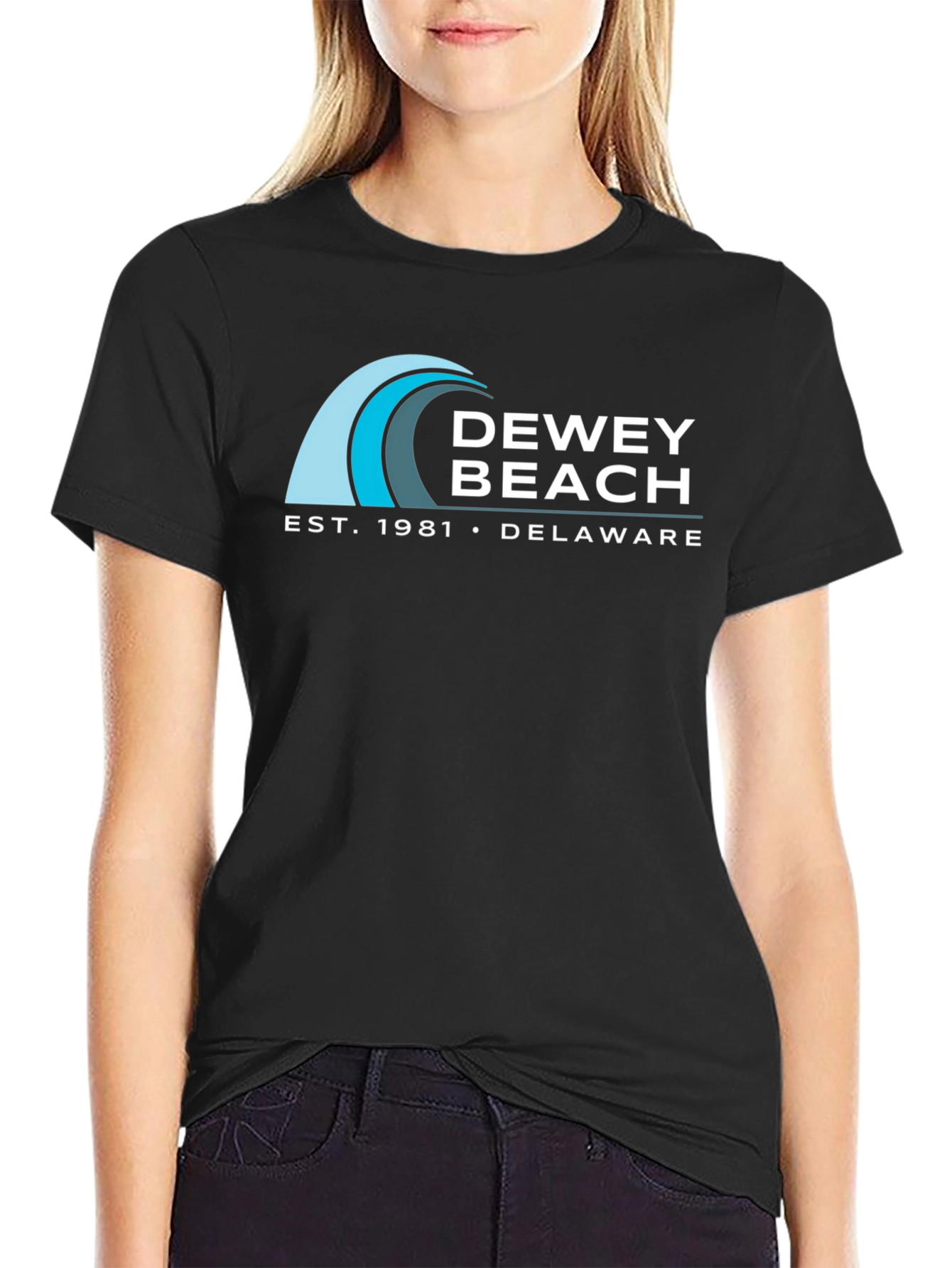 Dewey Beach Delaware Graphic T-Shirt