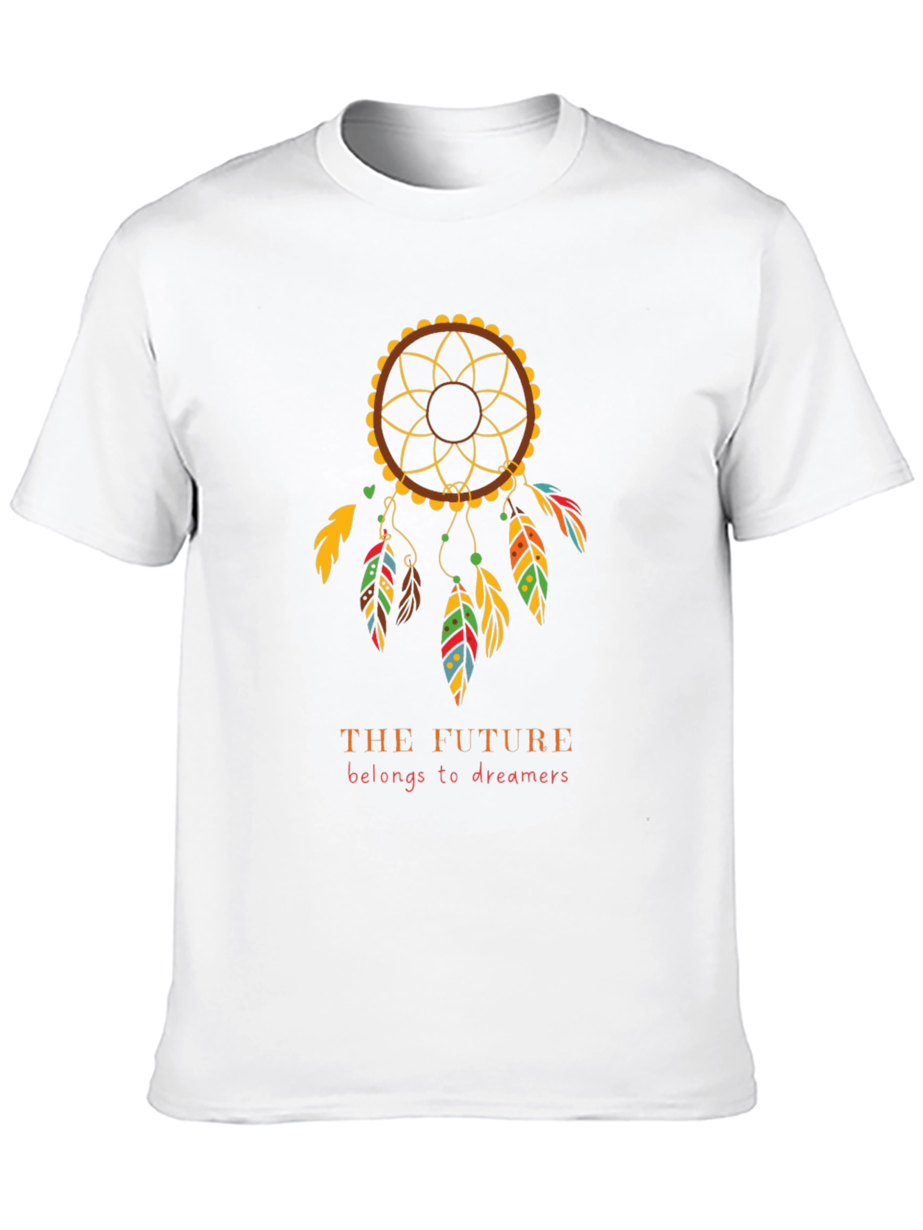 Dreamer T-Shirt - Future Belongs to Dreamers - Black