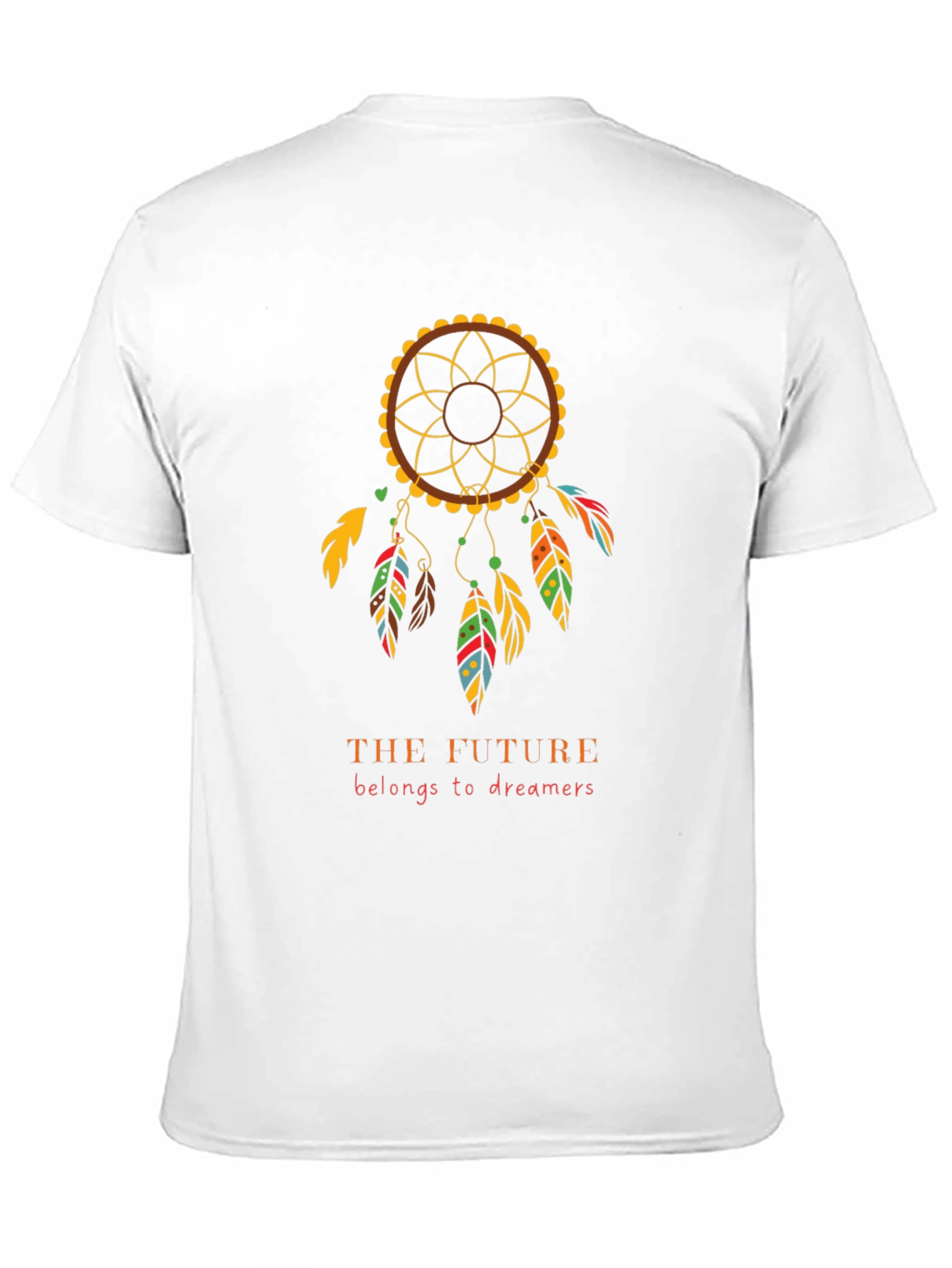 Dreamer T-Shirt - Future Belongs to Dreamers - Black