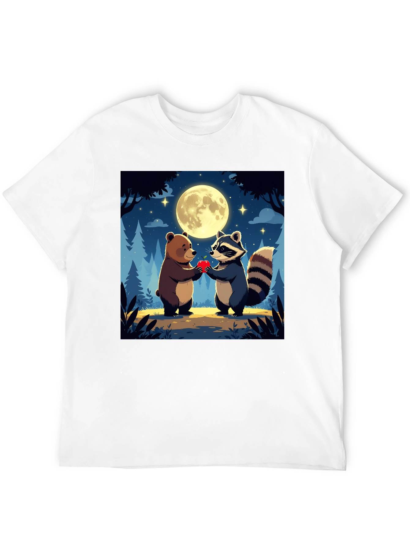 Bear & Raccoon Love T-Shirt