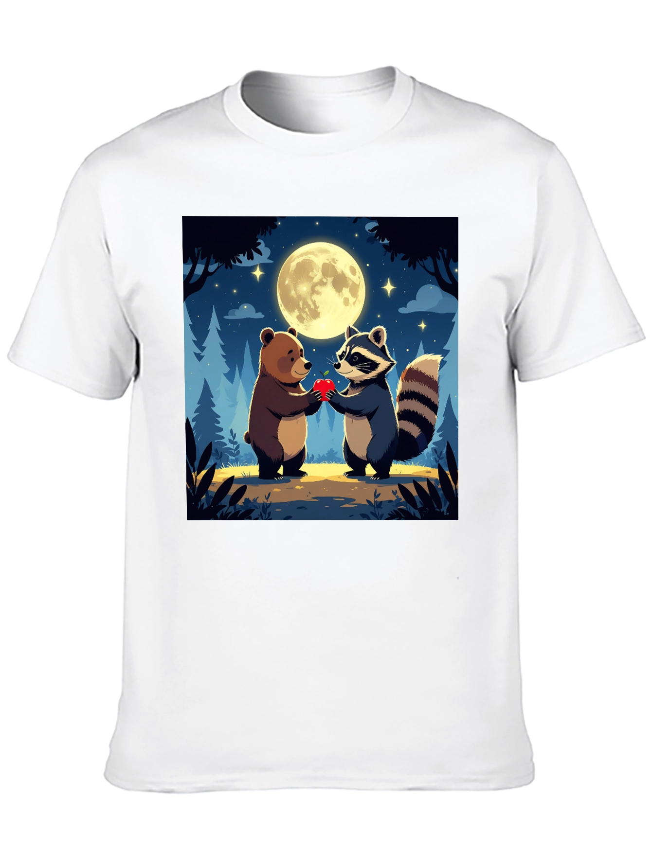 Bear & Raccoon Love T-Shirt