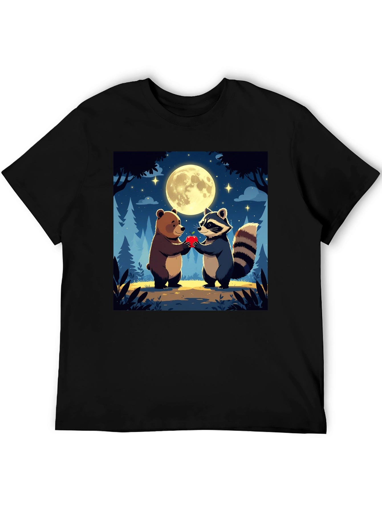 Bear & Raccoon Love T-Shirt